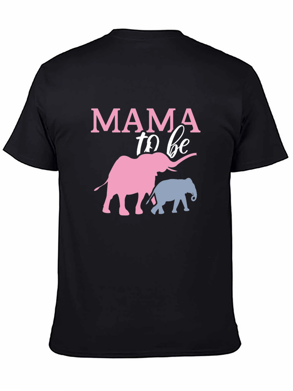 Mama To Be Elephant T-Shirt - Baby Shower Tee
