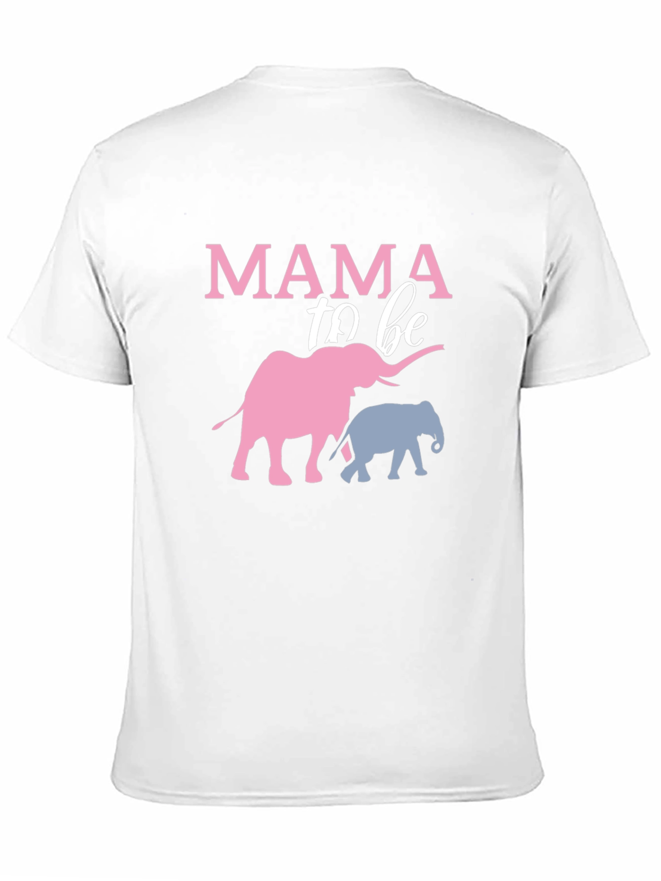 Mama To Be Elephant T-Shirt - Baby Shower Tee