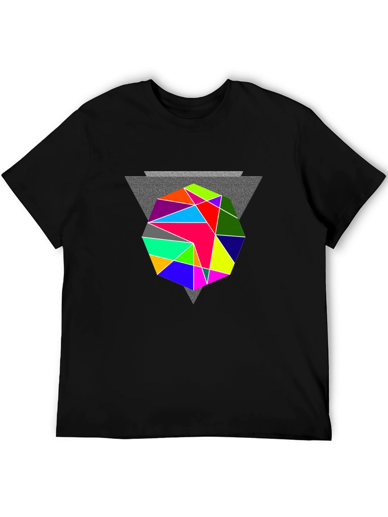 Geometric Prism T-Shirt - Modern Graphic Tee