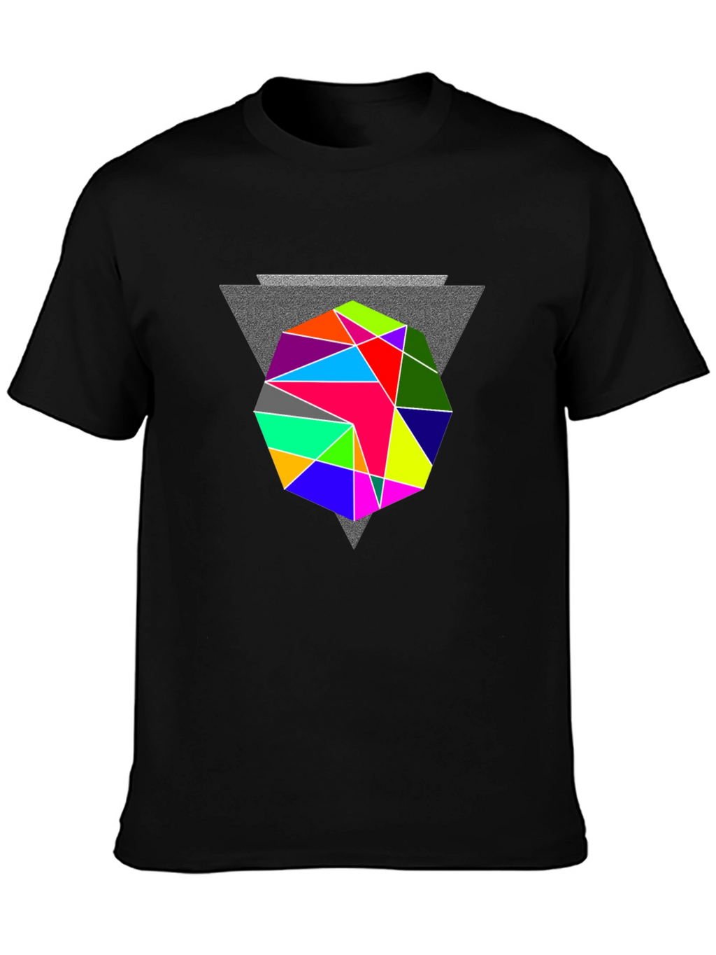 Geometric Prism T-Shirt - Modern Graphic Tee