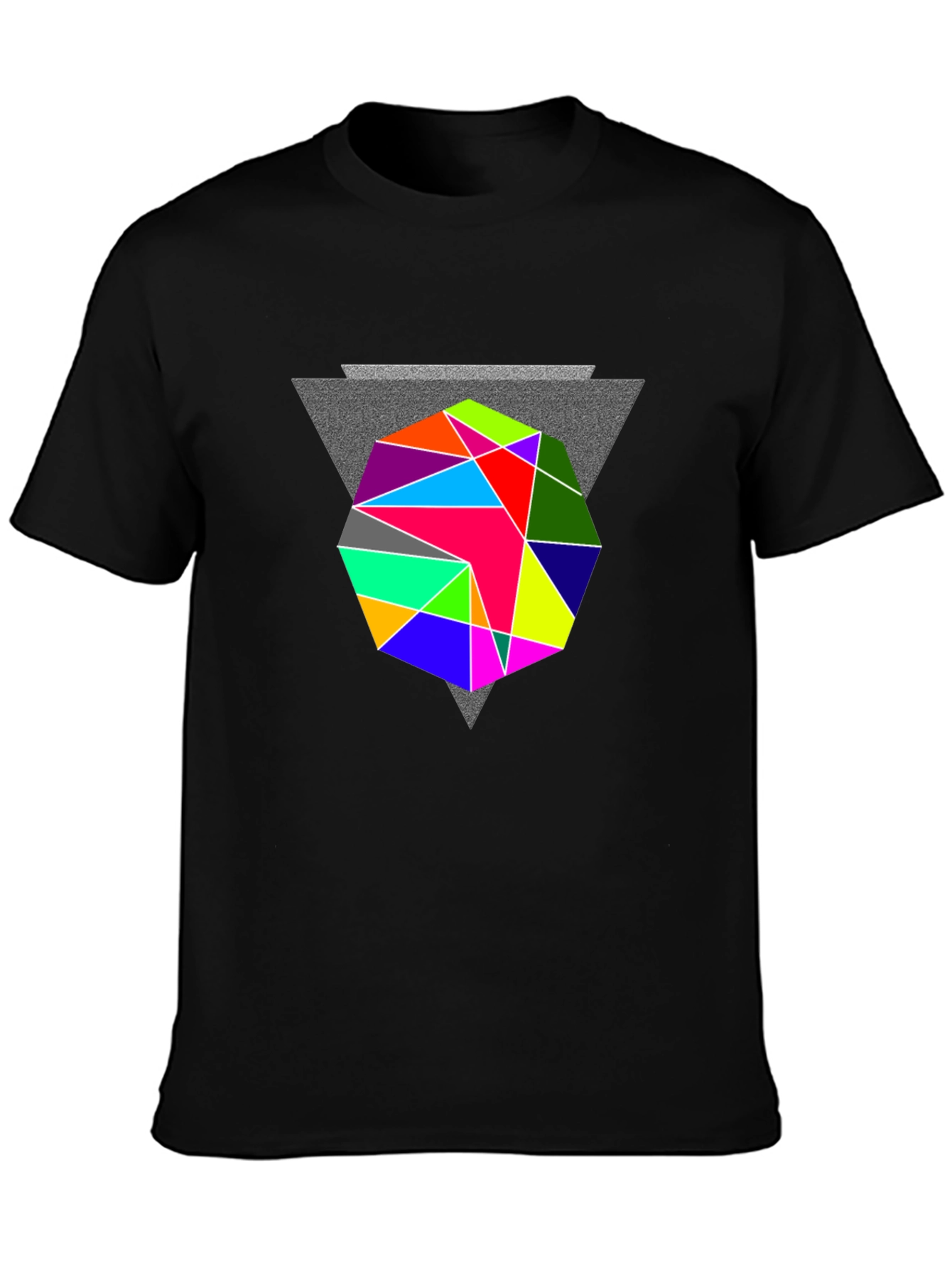 Geometric Prism T-Shirt - Modern Graphic Tee