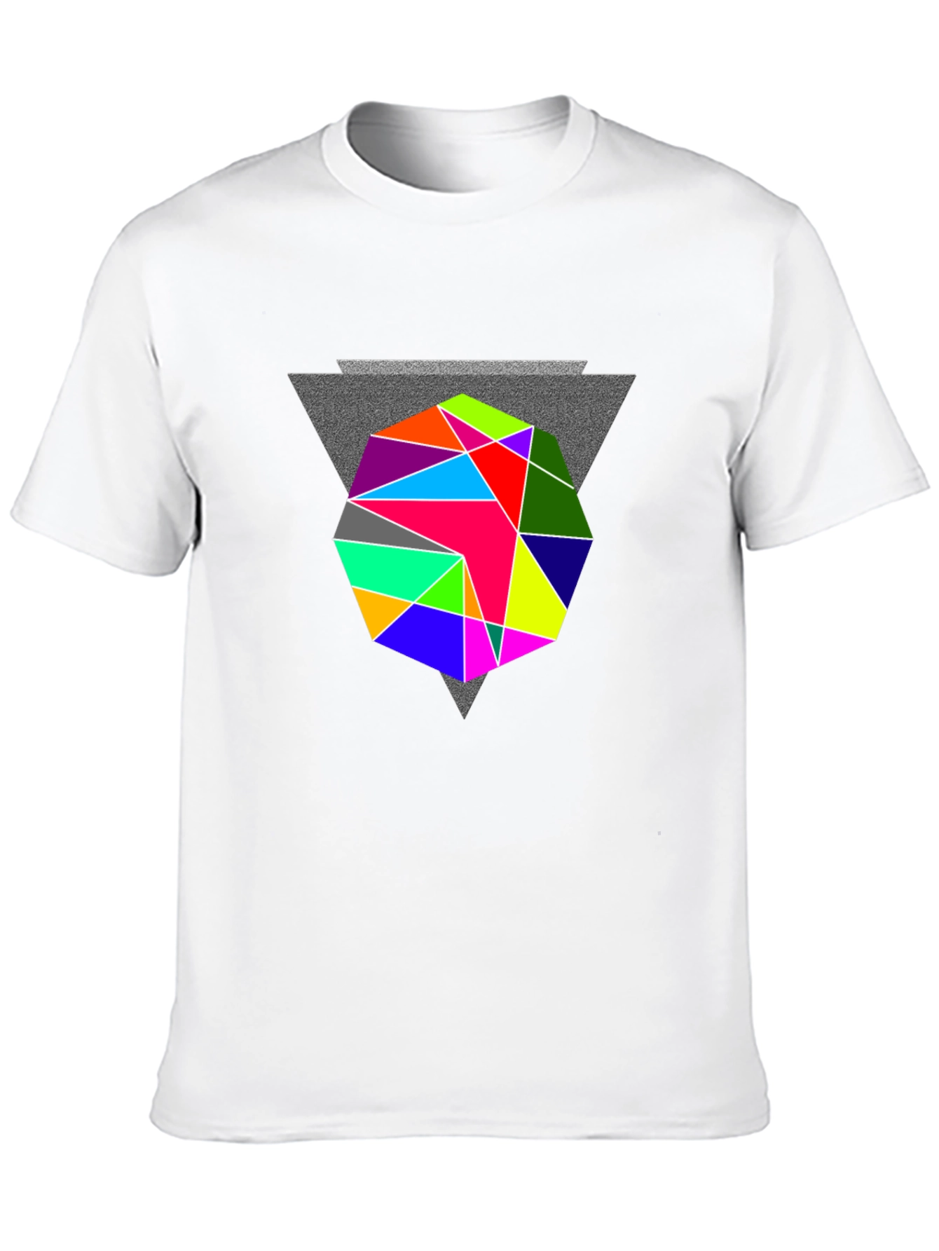Geometric Prism T-Shirt - Modern Graphic Tee