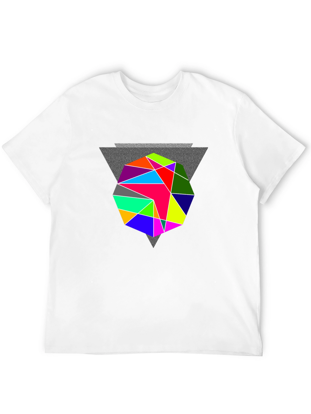 Geometric Prism T-Shirt - Modern Graphic Tee