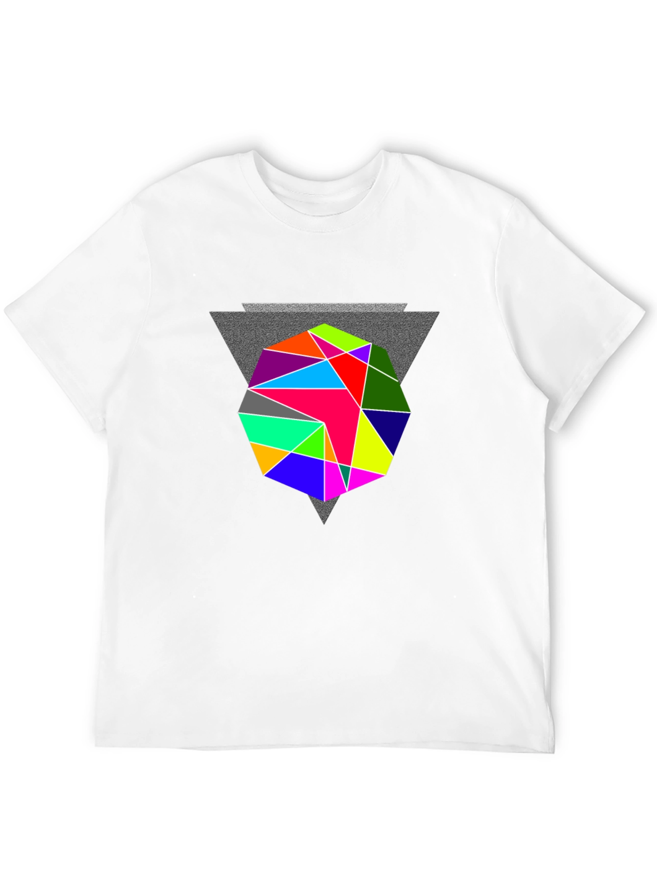Geometric Prism T-Shirt - Modern Graphic Tee