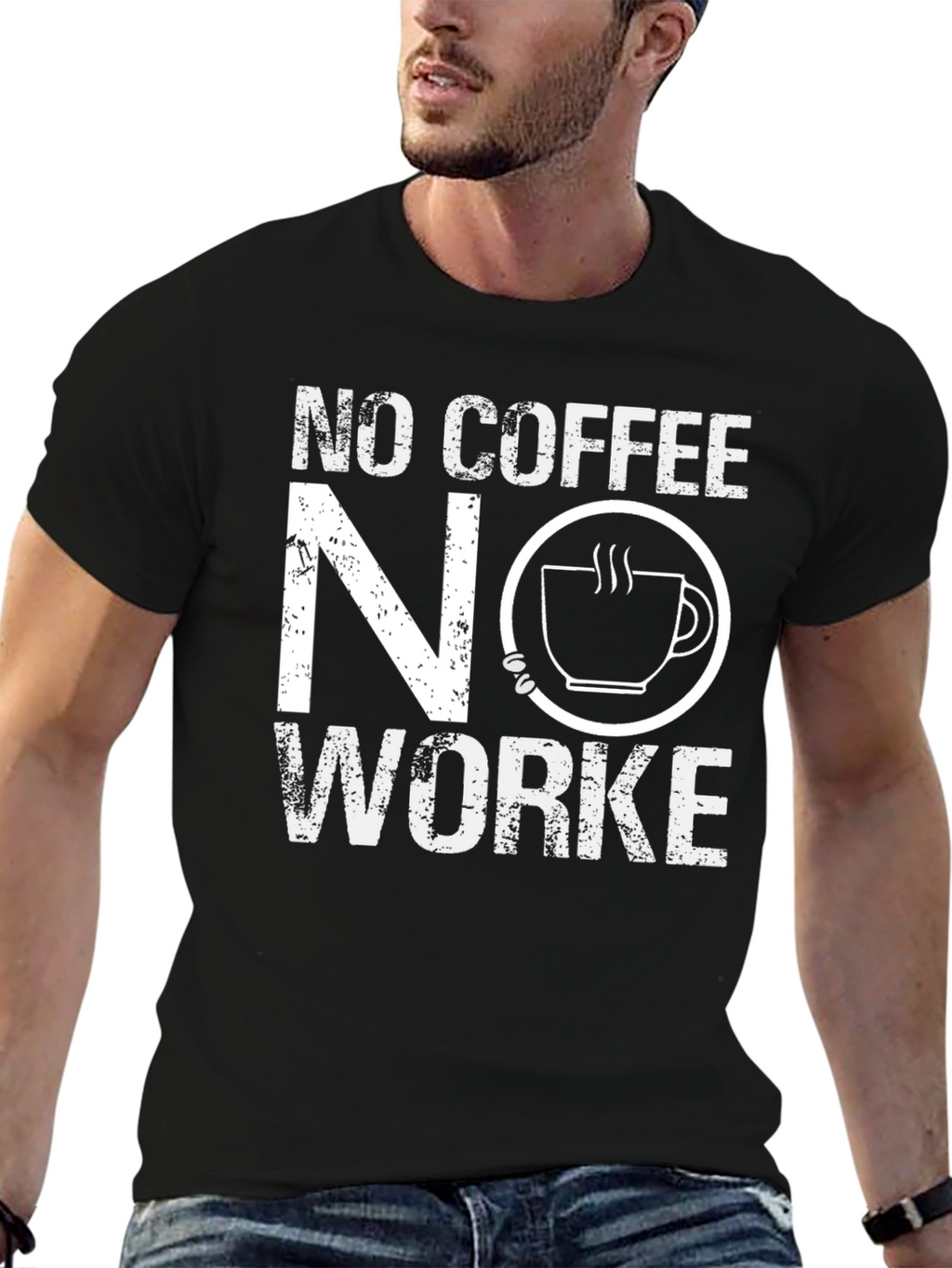 No Coffee No Workee Graphic Tee