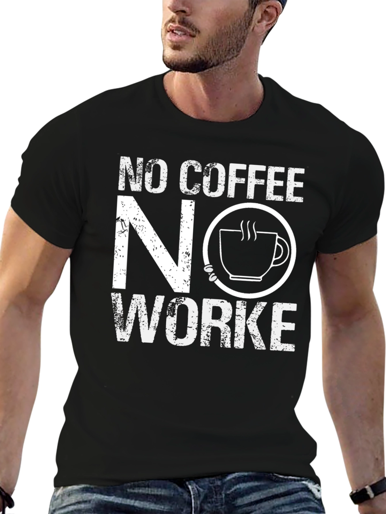 No Coffee No Workee Graphic Tee