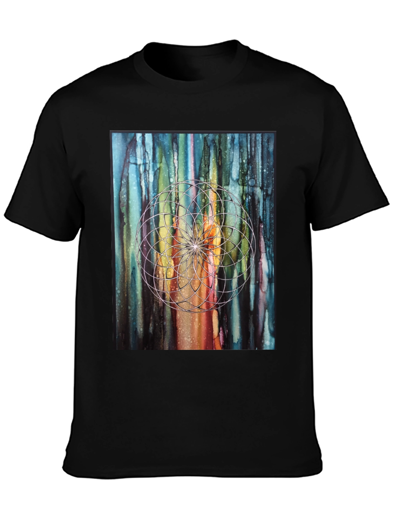 Geometric Dreamcatcher Art T-Shirt