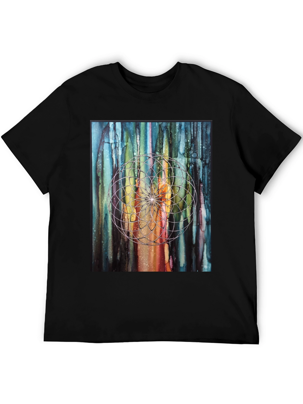 Geometric Dreamcatcher Art T-Shirt