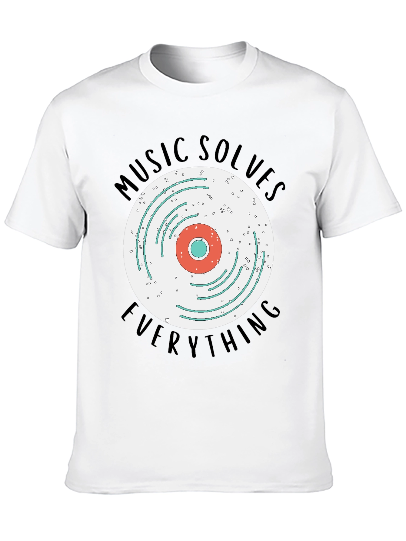 Music Solves Everything Graphic Tee