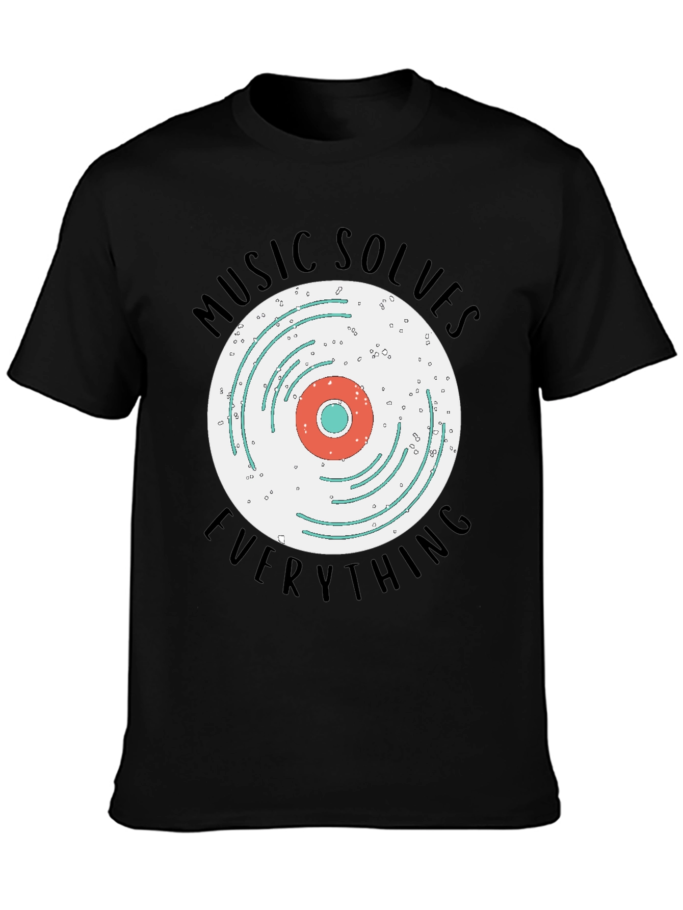 Music Solves Everything Graphic Tee