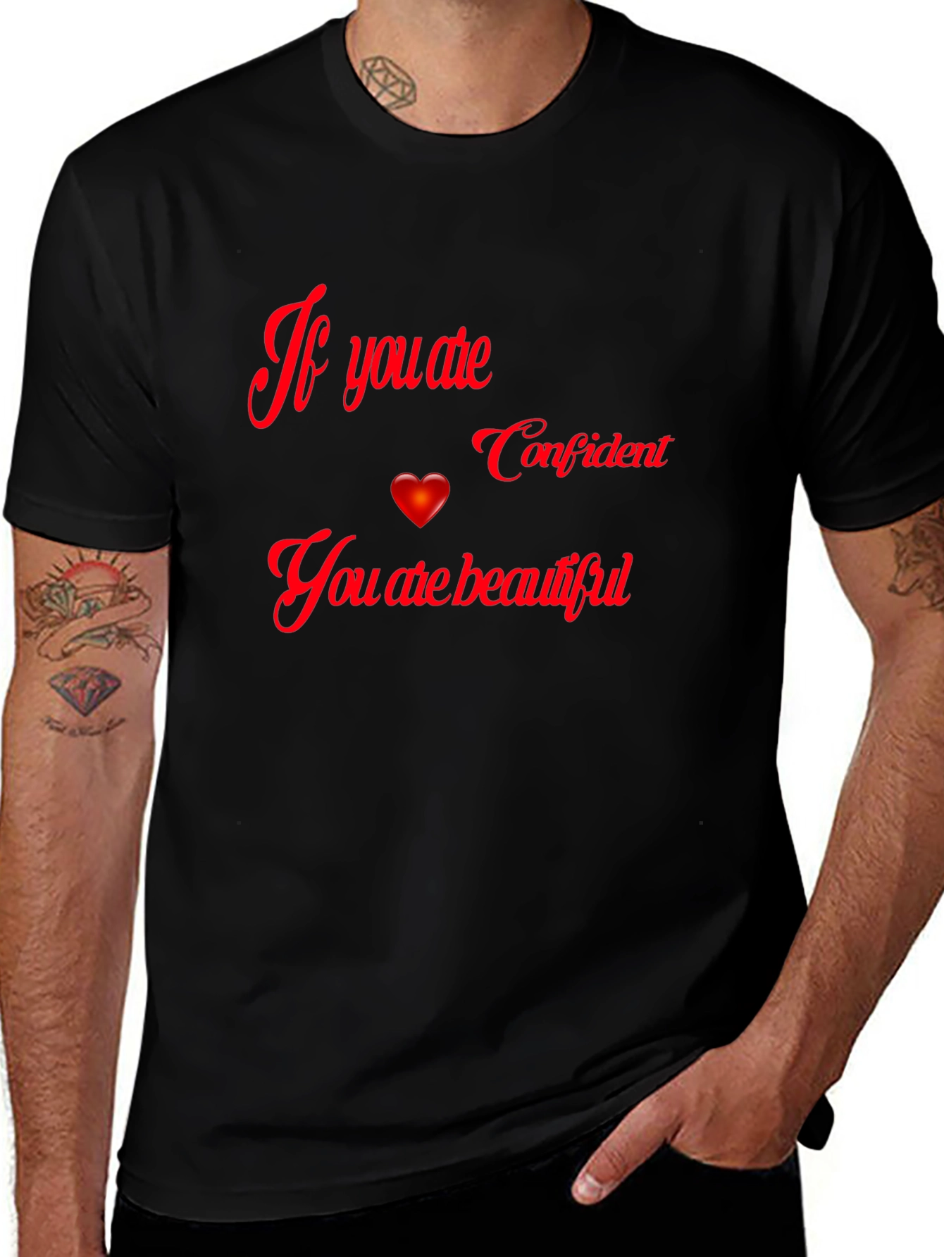 Confident & Beautiful Graphic T-Shirt