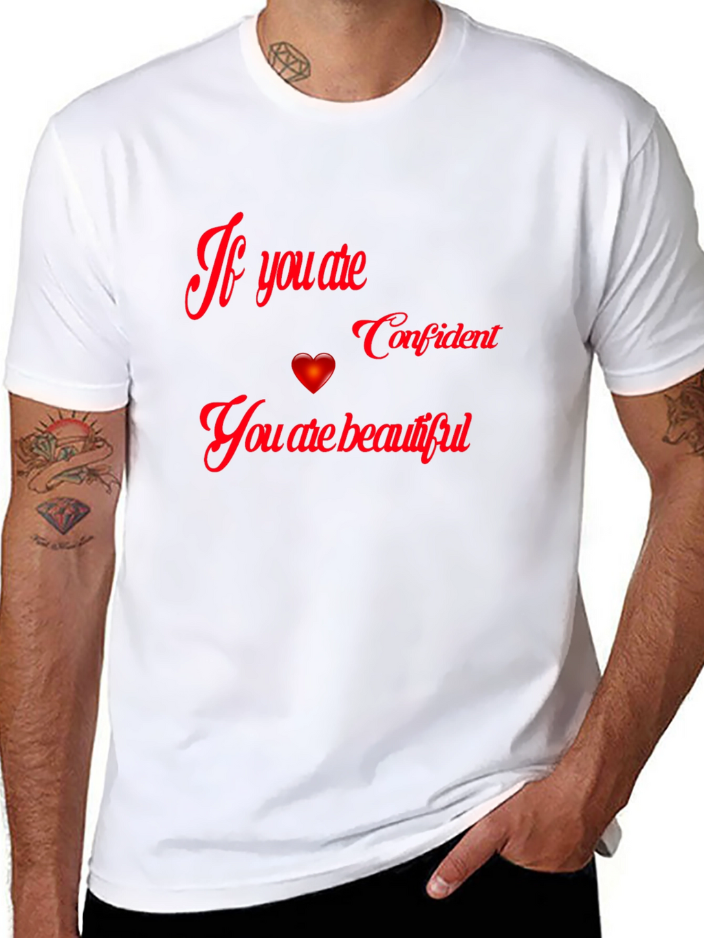 Confident & Beautiful Graphic T-Shirt