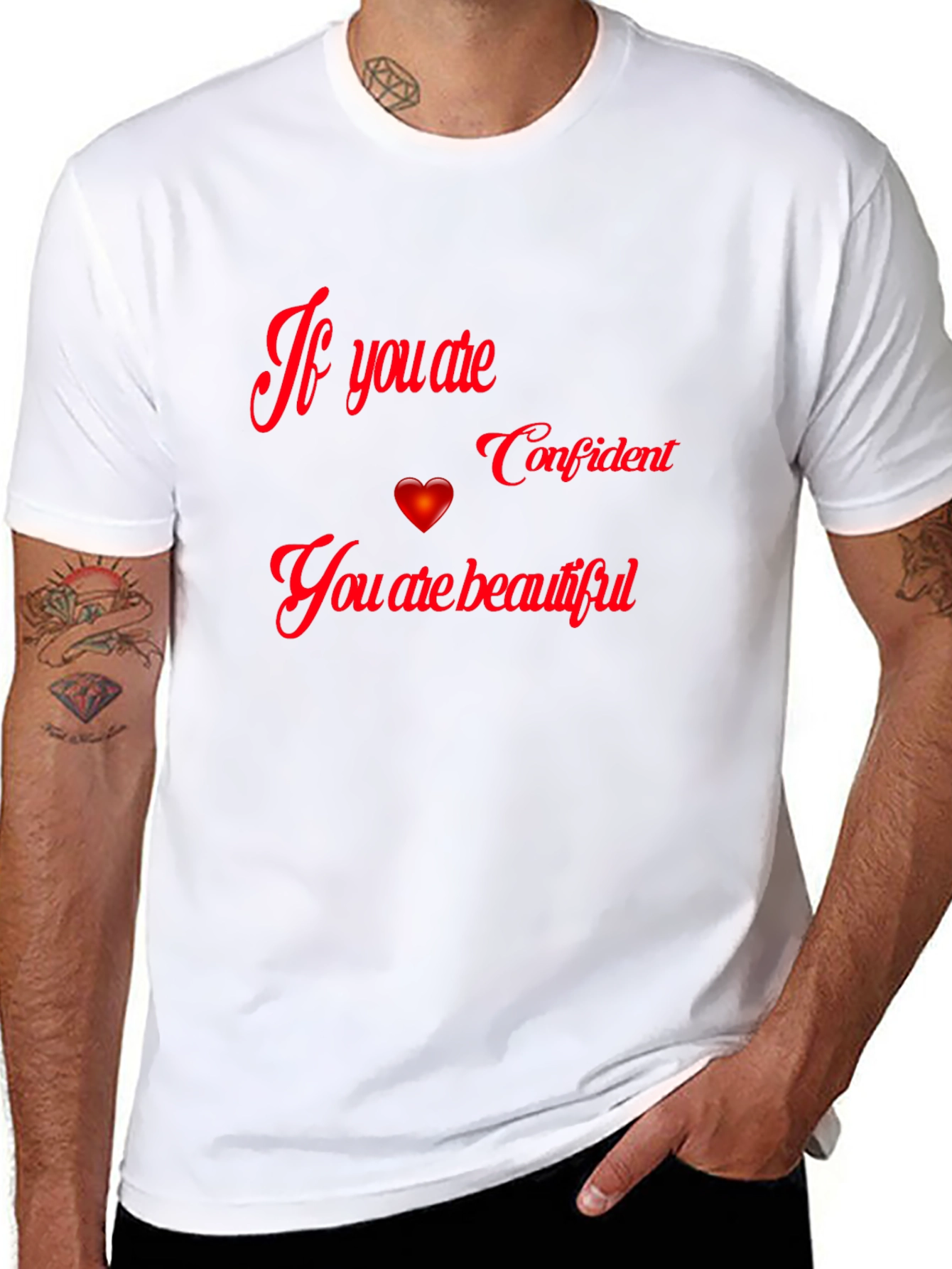 Confident & Beautiful Graphic T-Shirt