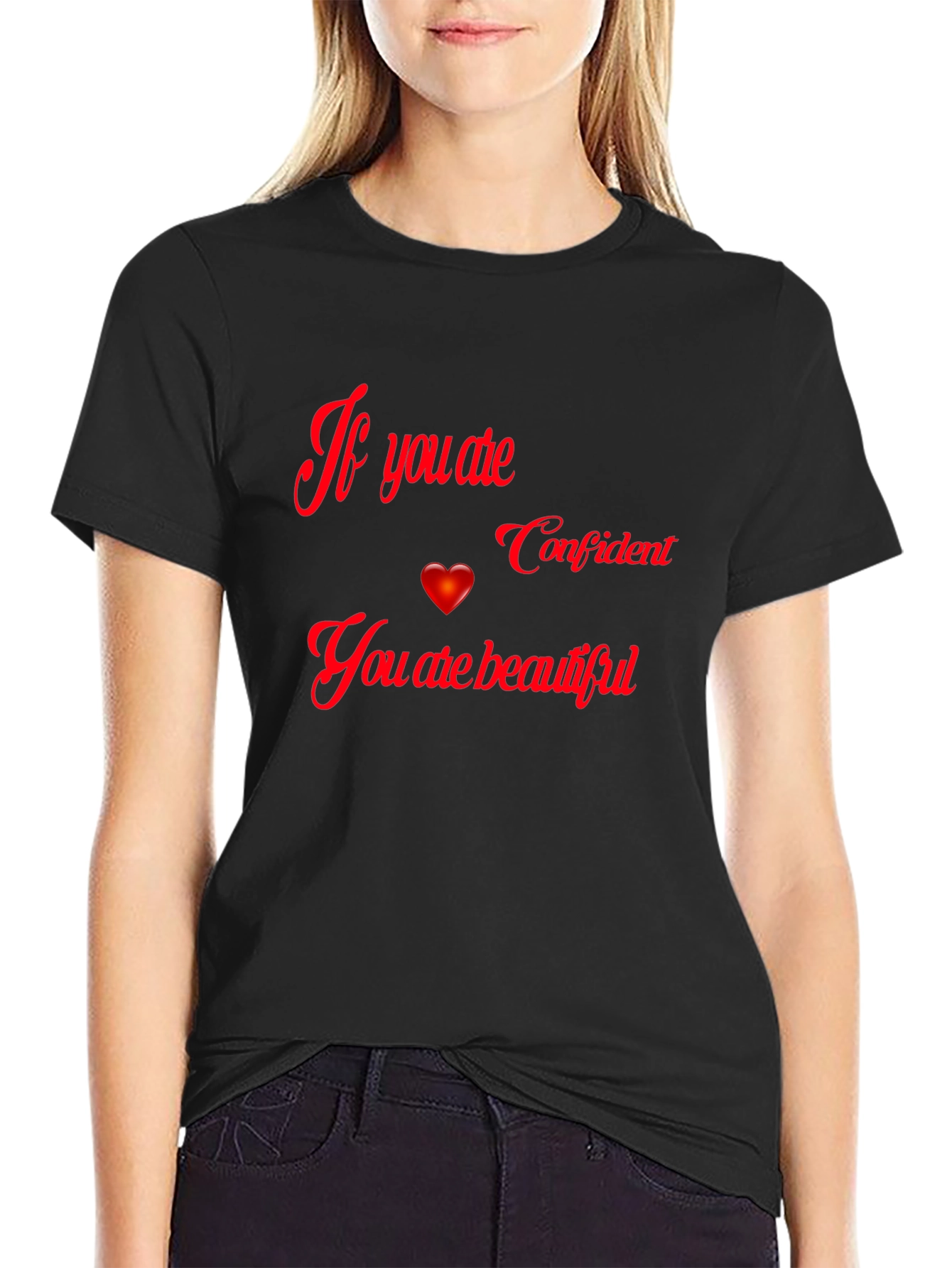 Confident & Beautiful Graphic T-Shirt