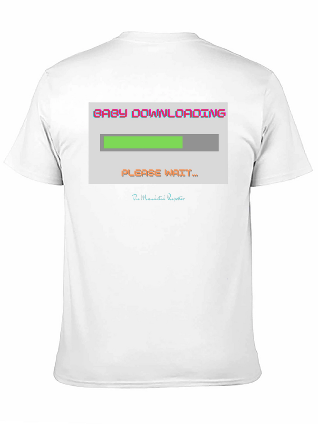 Baby Downloading Graphic T-Shirt - Expecting Parents