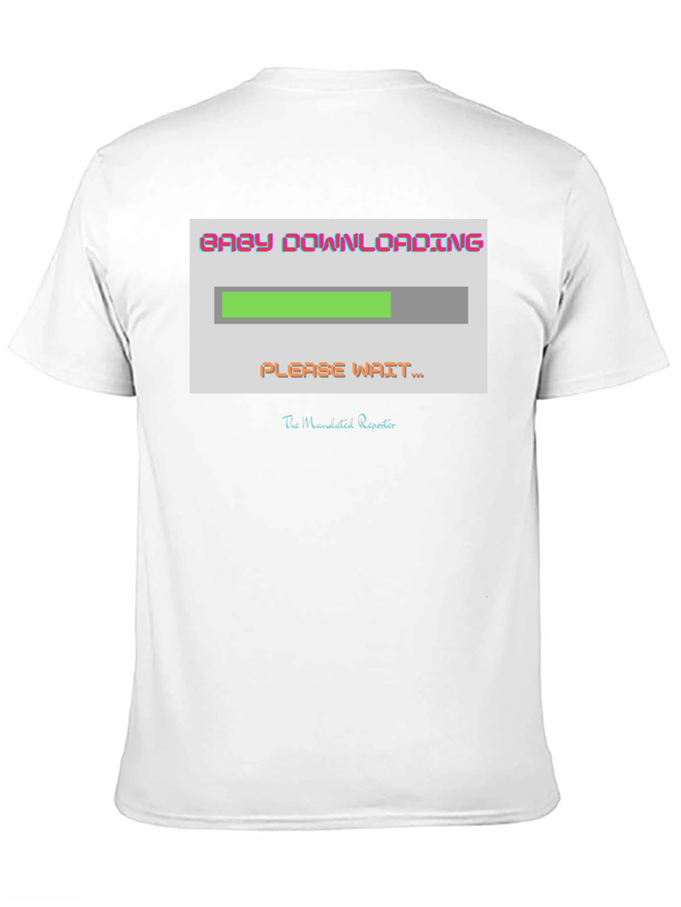 Baby Downloading Graphic T-Shirt - Expecting Parents