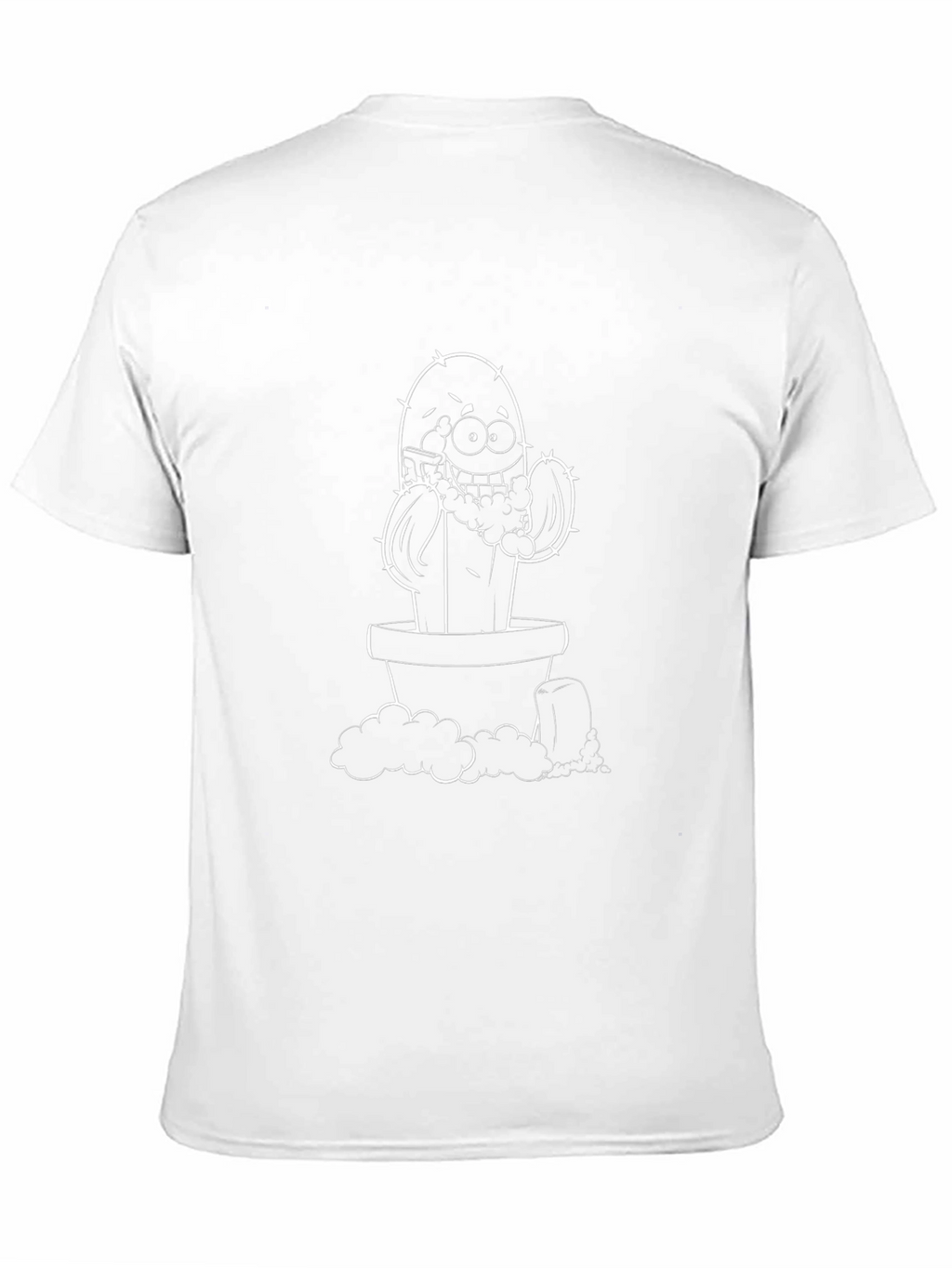 Funny Cactus Graphic Tee - Unisex Black T-Shirt