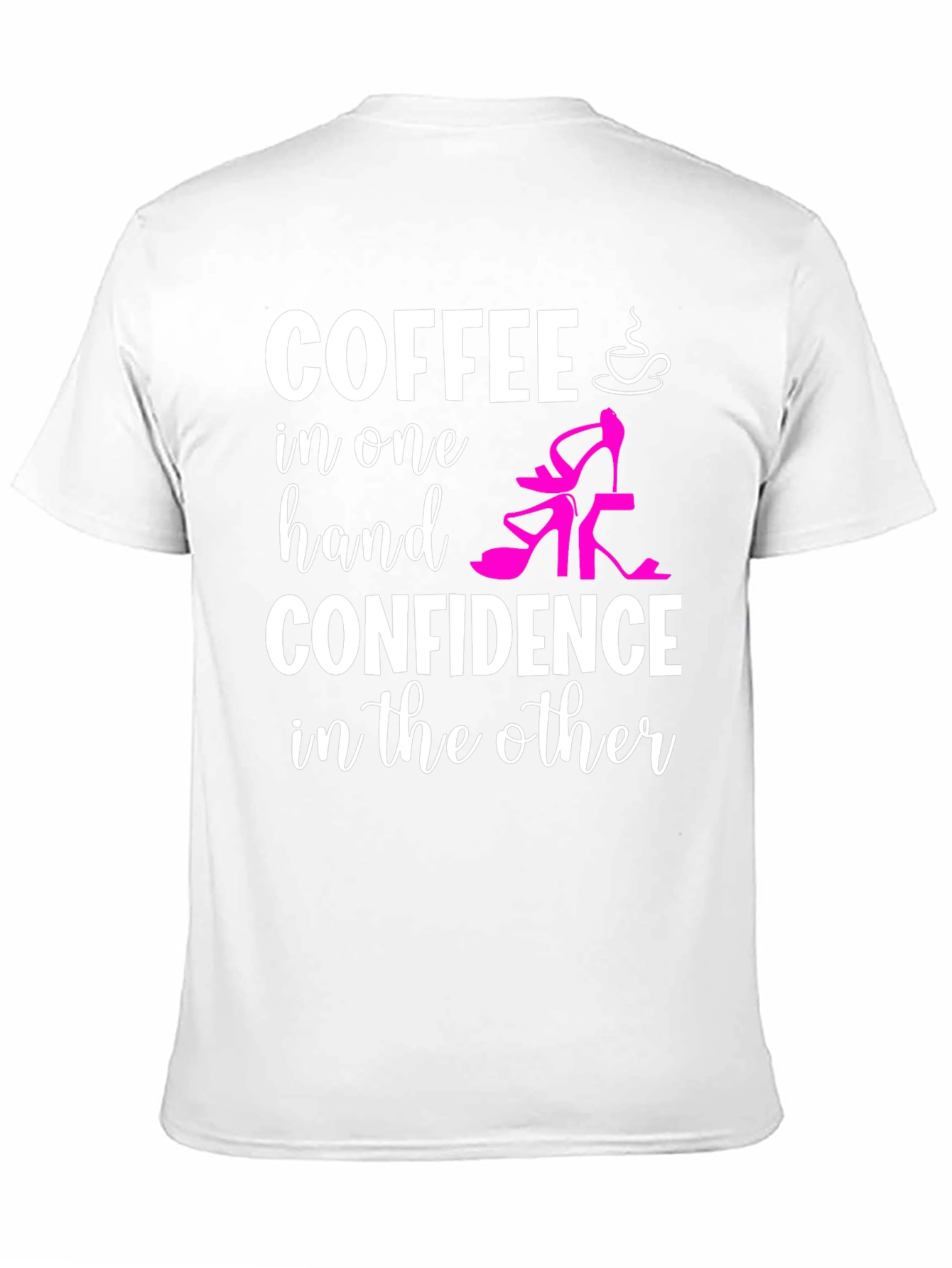 Coffee & Confidence Graphic T-Shirt