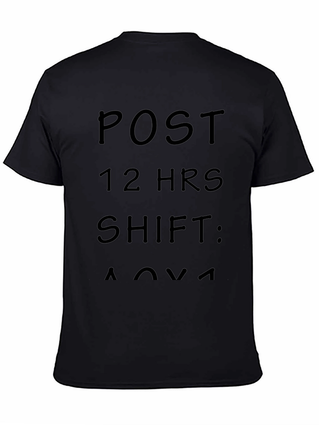 Post 12-Hour Shift T-Shirt - Relaxing Comfort