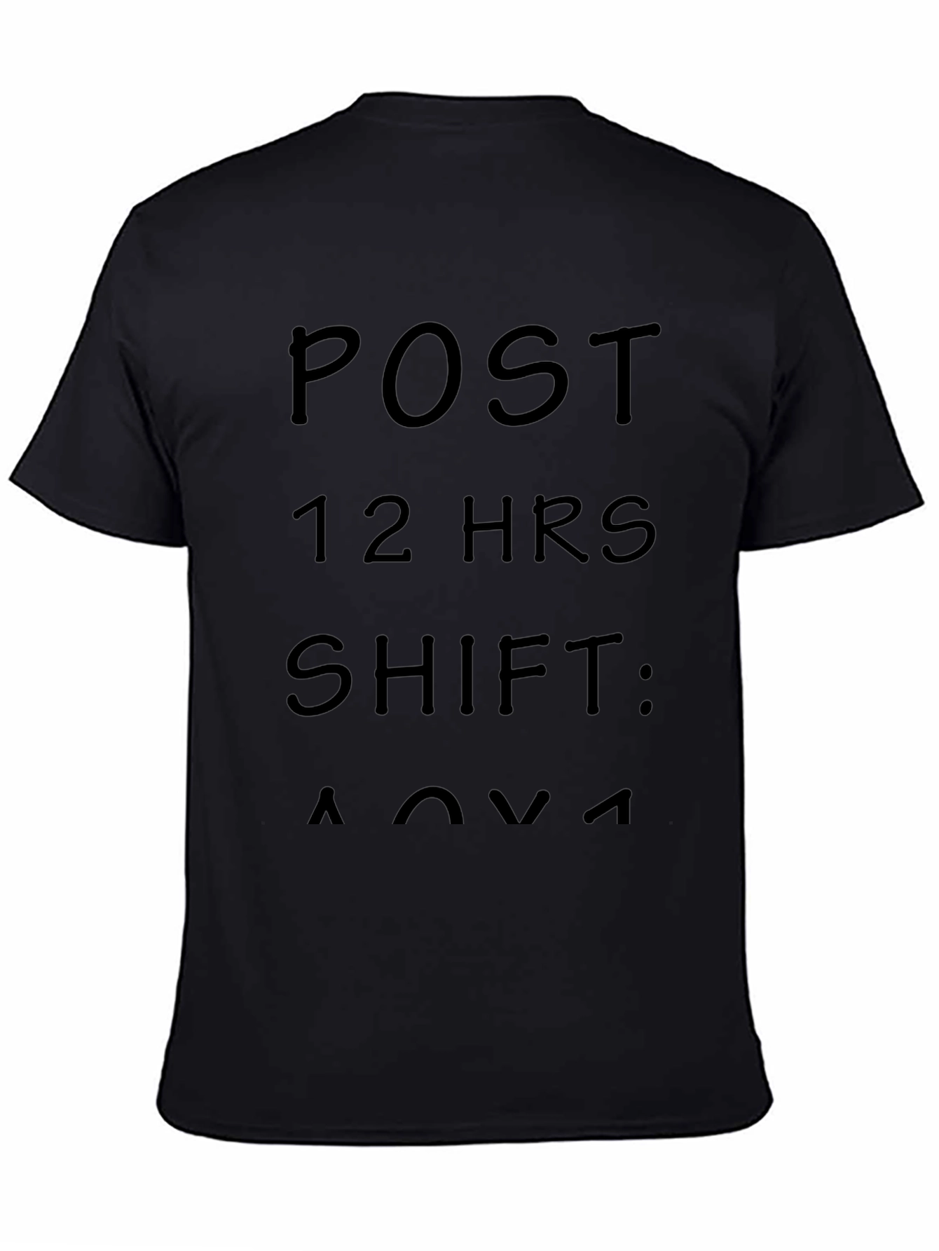 Post 12-Hour Shift T-Shirt - Relaxing Comfort