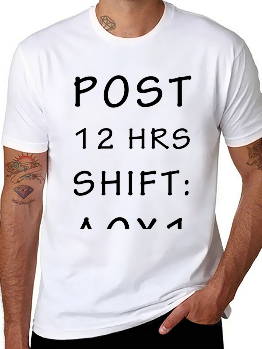Post 12-Hour Shift T-Shirt - Relaxing Comfort