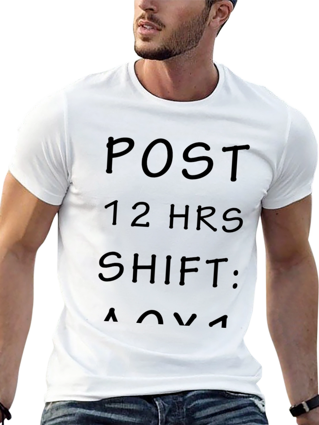 Post 12-Hour Shift T-Shirt - Relaxing Comfort