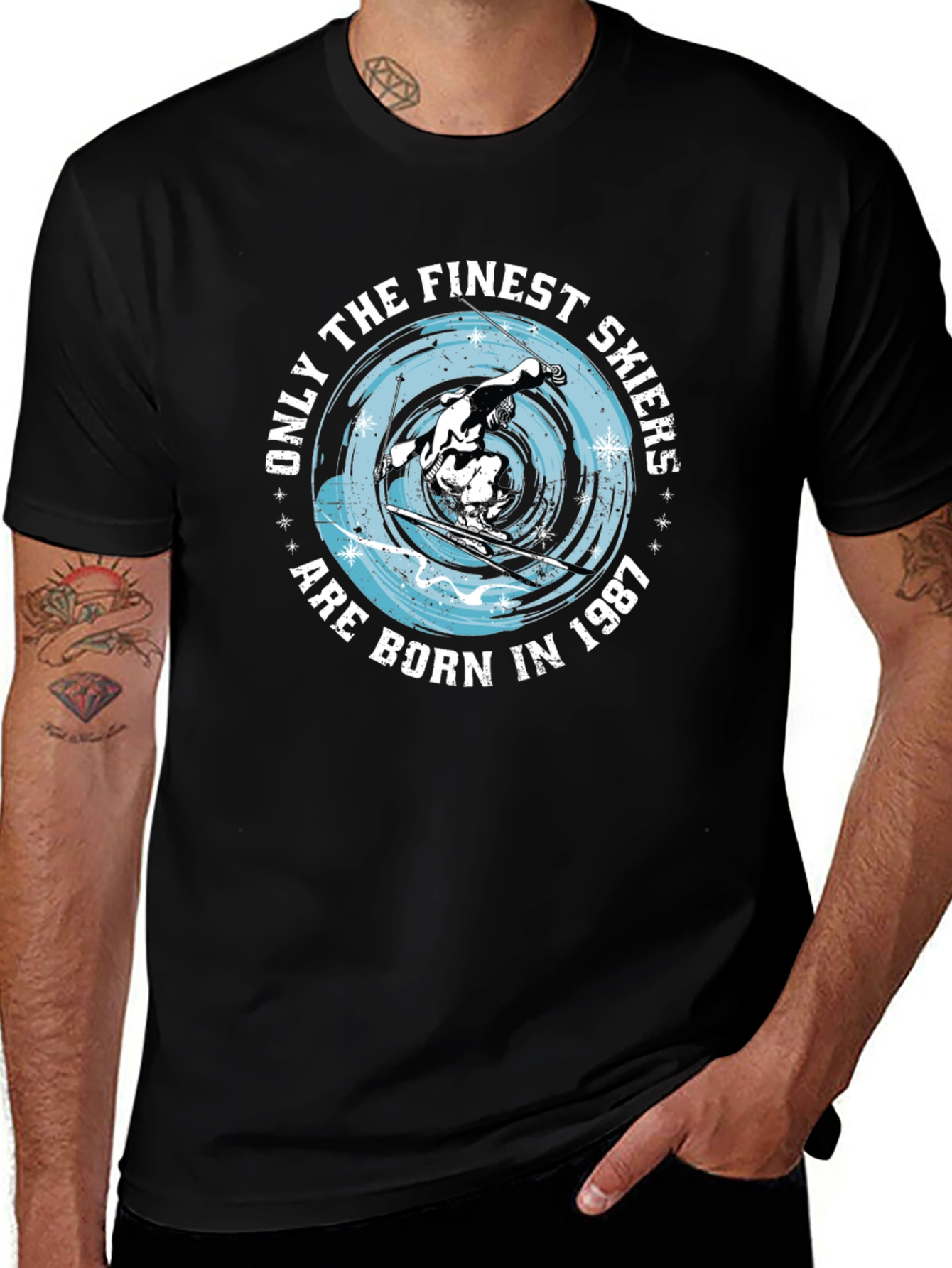 Finest Skiers Born in 1987 T-Shirt