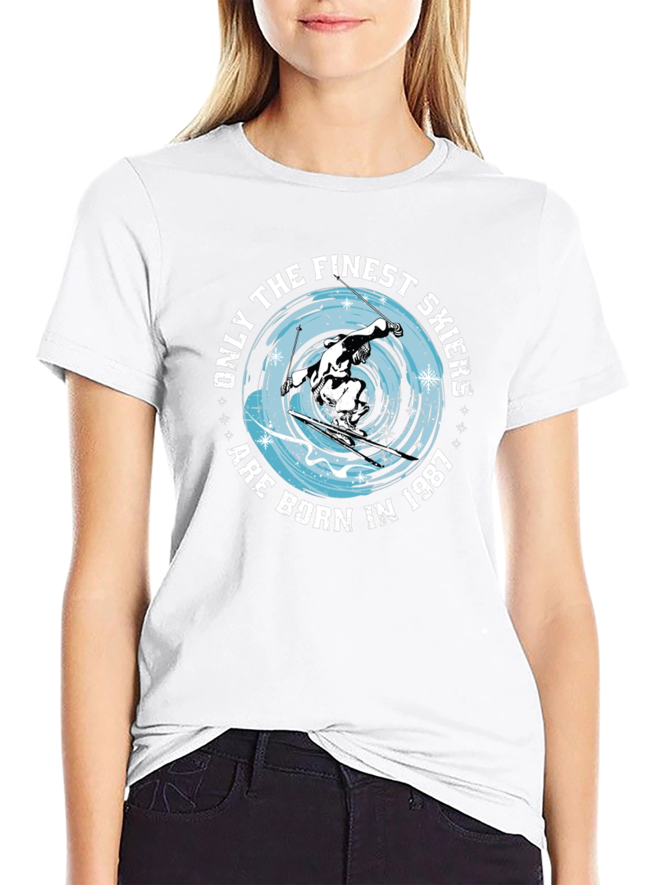 Finest Skiers Born in 1987 T-Shirt