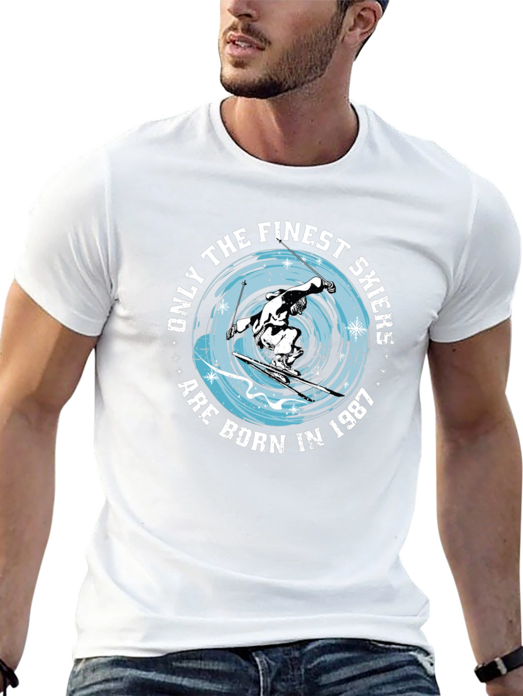 Finest Skiers Born in 1987 T-Shirt