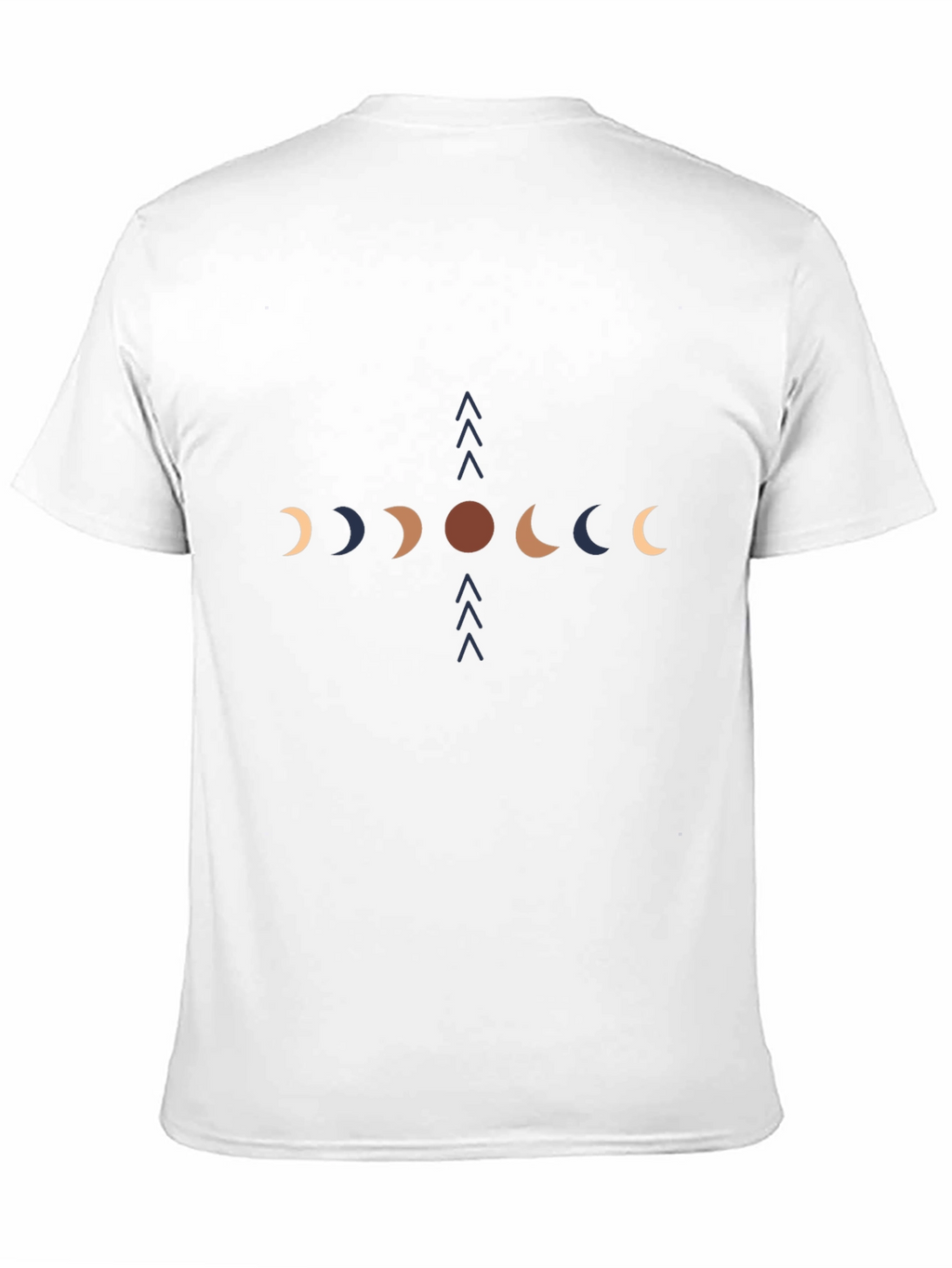 Lunar Phases Graphic Tee - Stylish Comfort