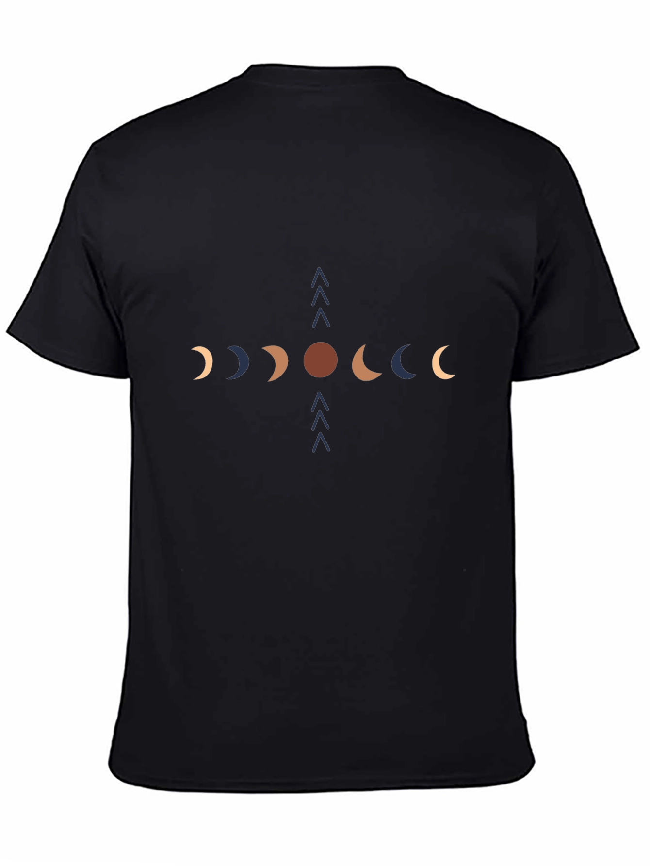 Lunar Phases Graphic Tee - Stylish Comfort