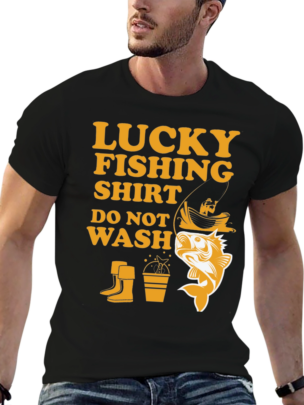 Lucky Fishing Shirt - Do Not Wash!