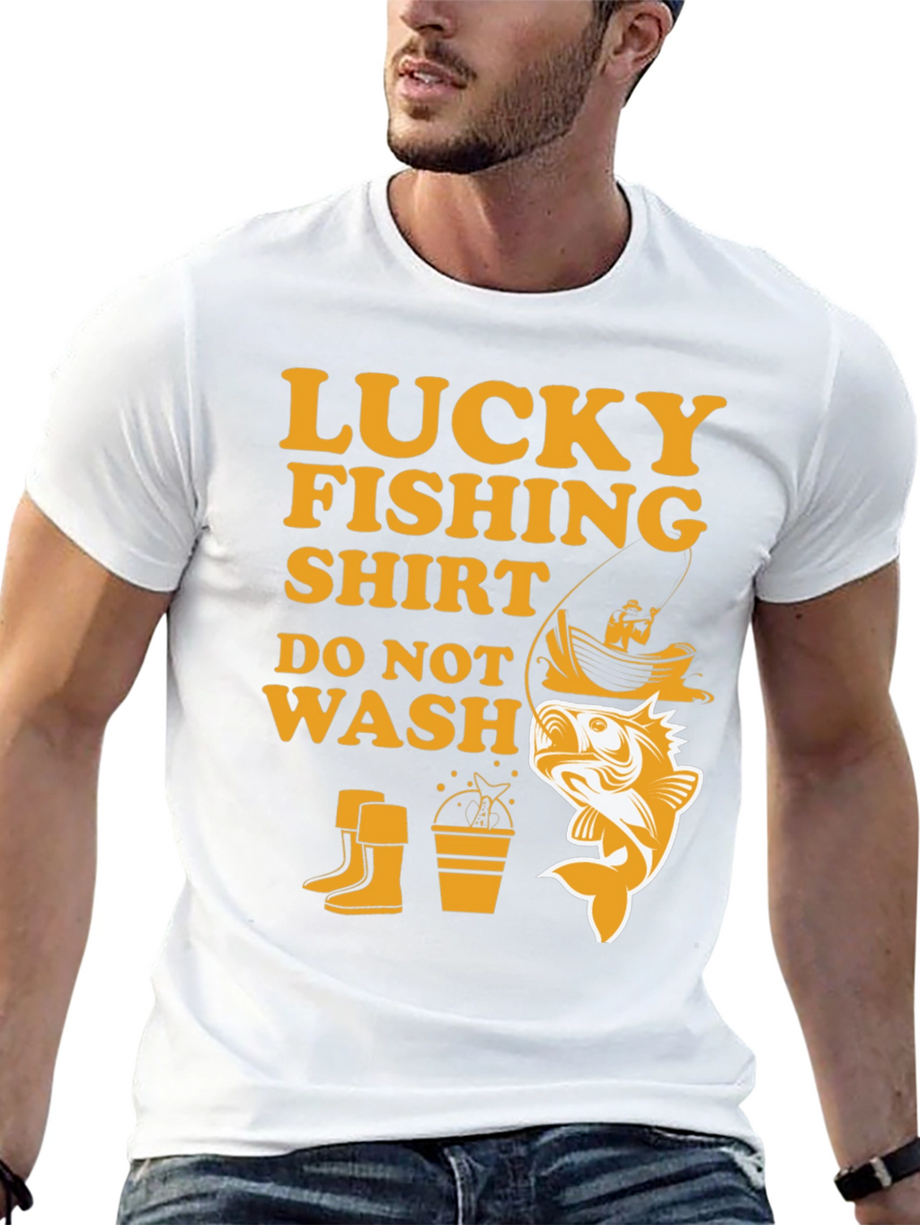 Lucky Fishing Shirt - Do Not Wash!