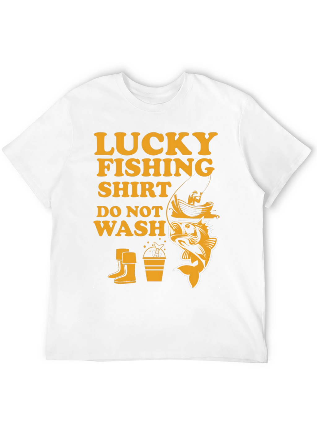 Lucky Fishing Shirt - Do Not Wash!