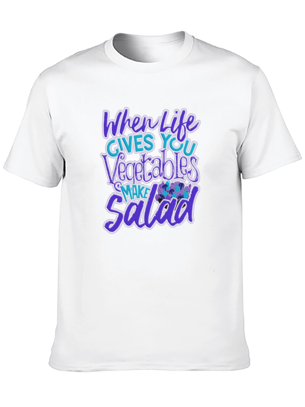 Veggie Salad T-Shirt - Funny Graphic Tee