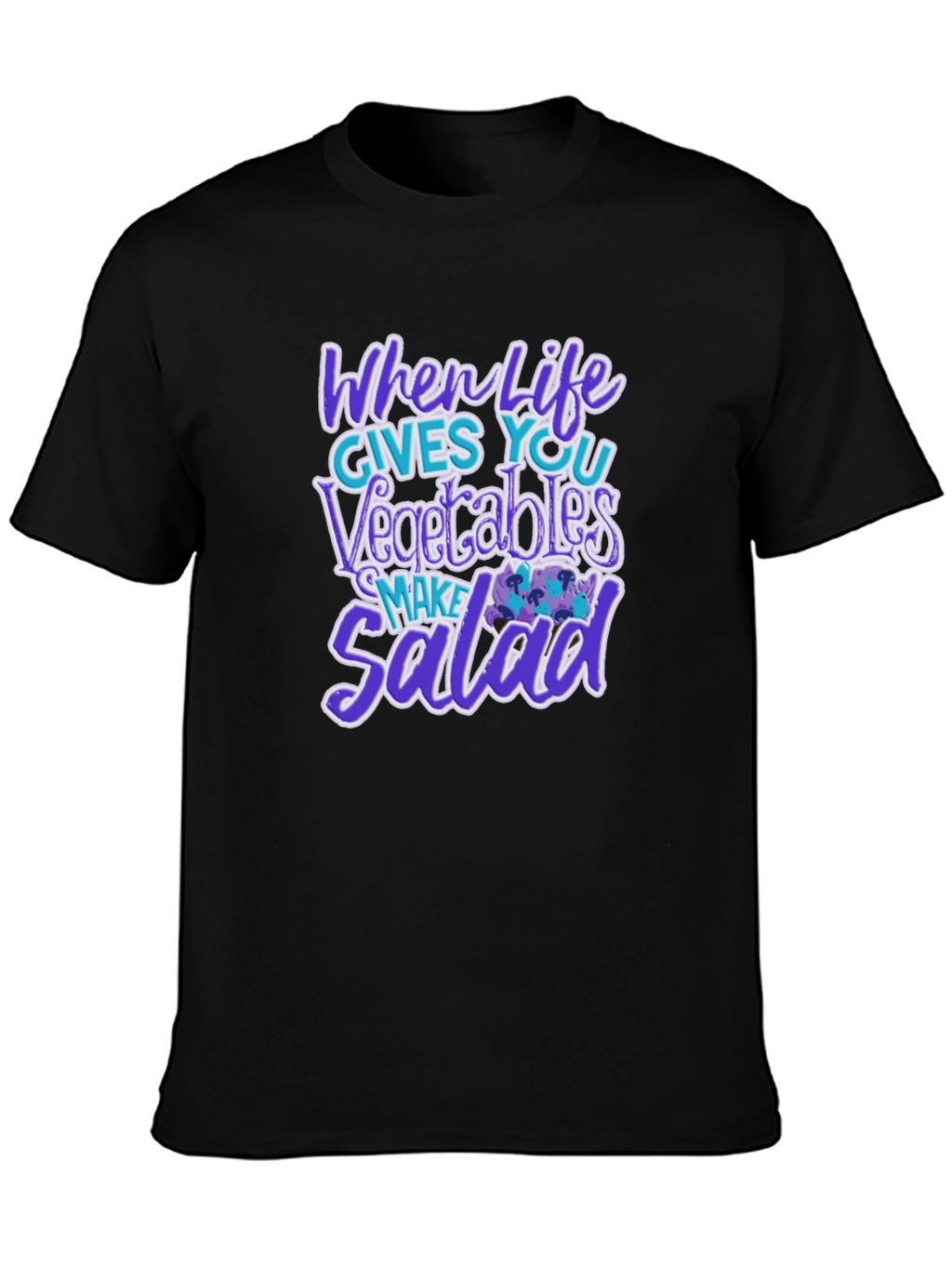 Veggie Salad T-Shirt - Funny Graphic Tee