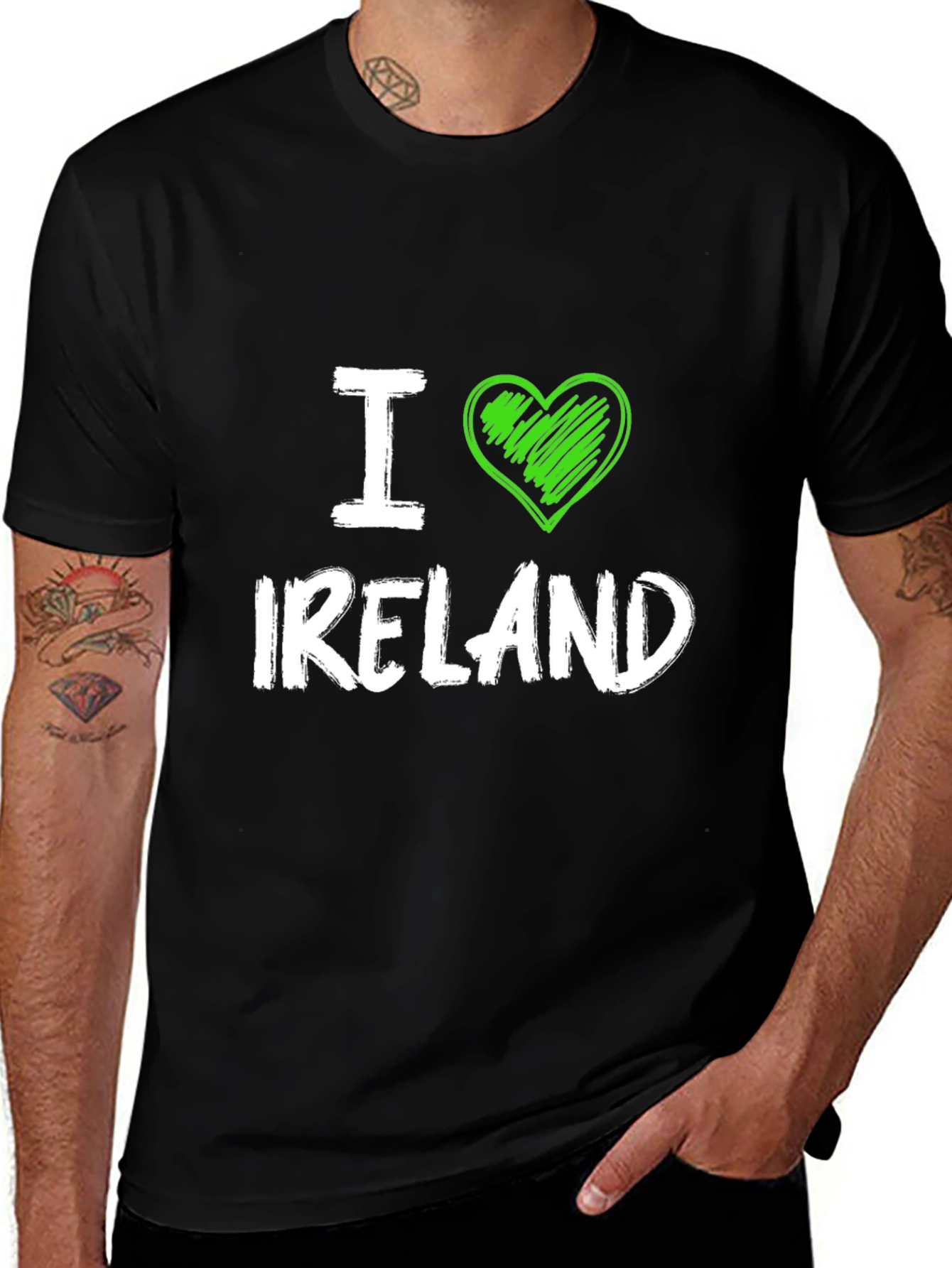 I Love Ireland T-Shirt - St. Patricks Day Tee
