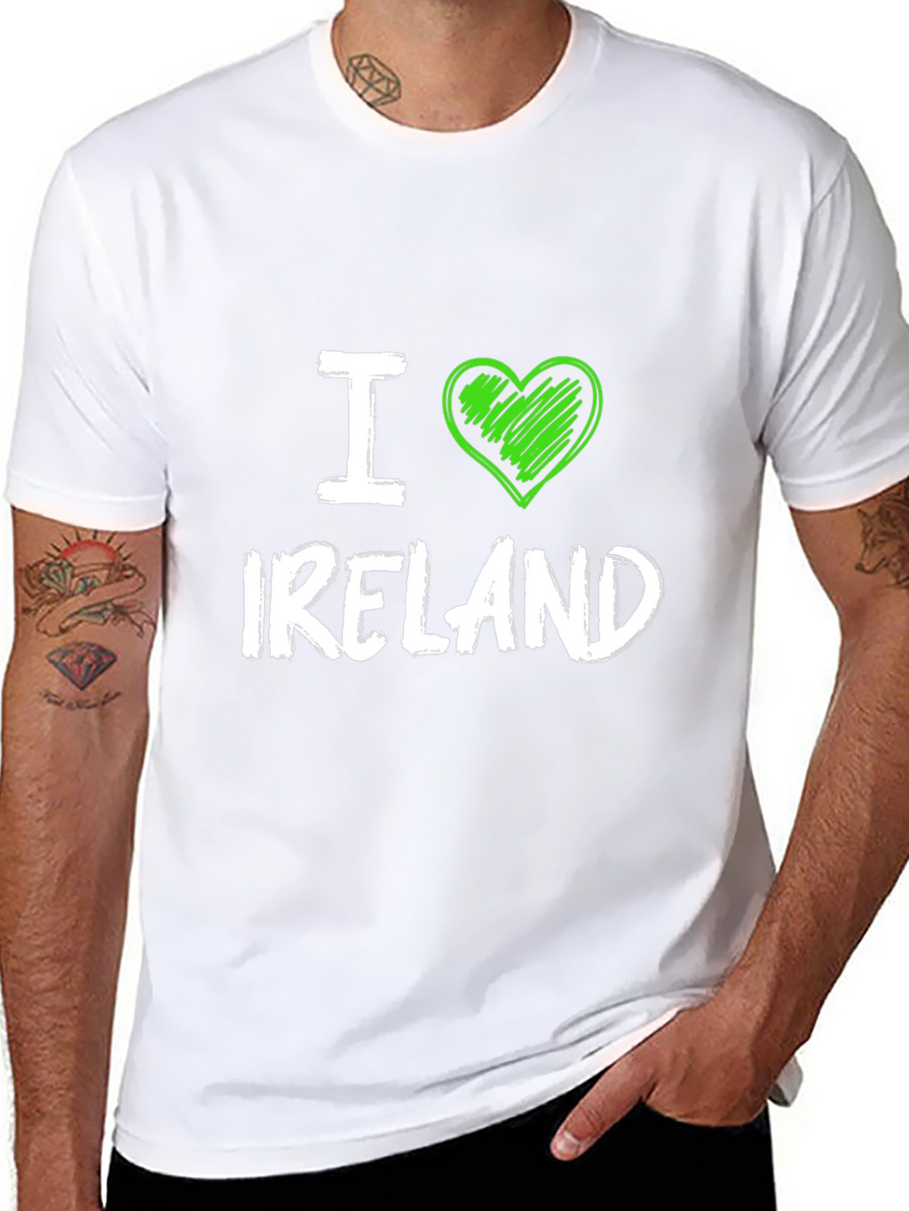 I Love Ireland T-Shirt - St. Patricks Day Tee