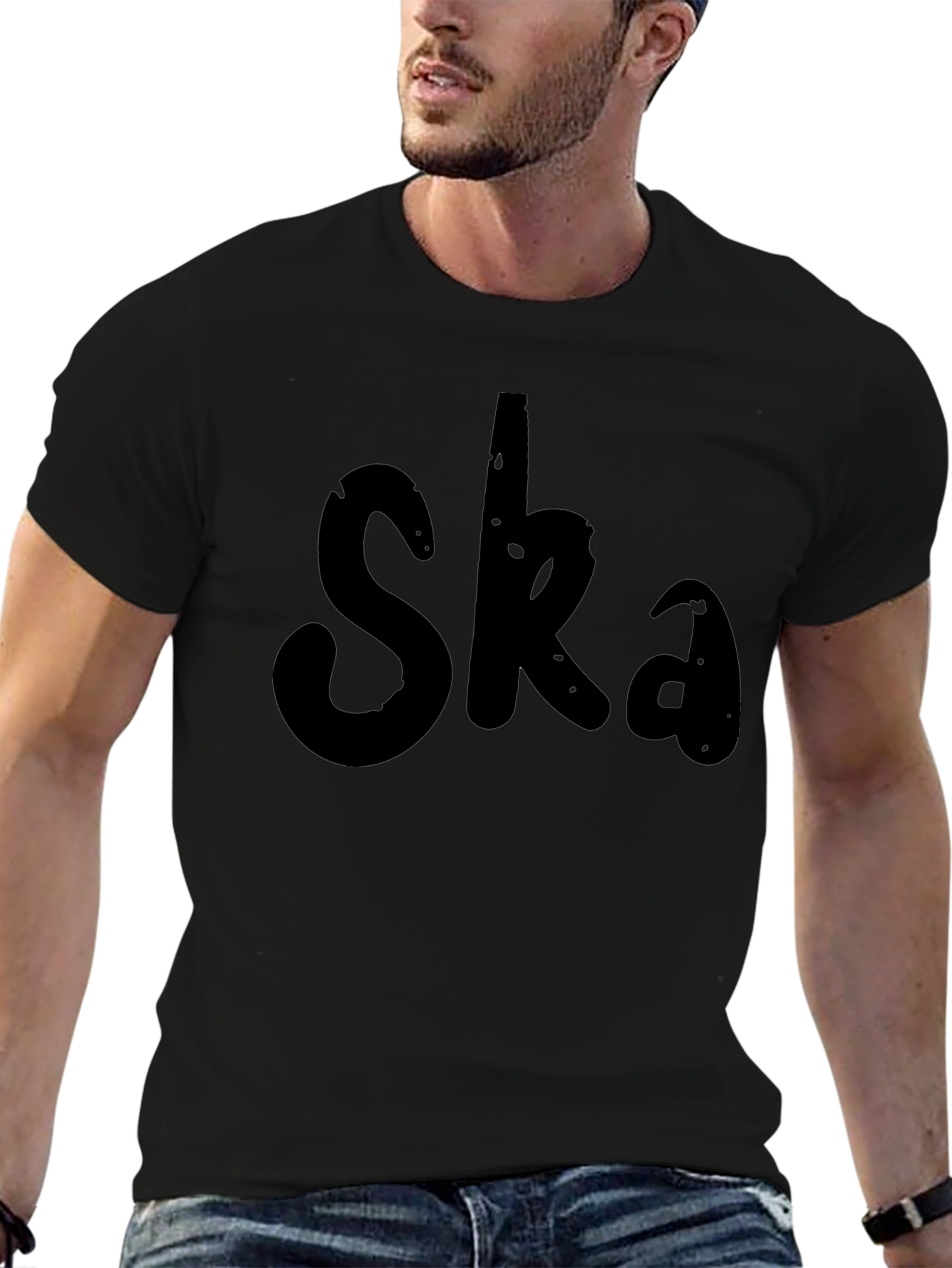 Ska Graphic Black T-Shirt