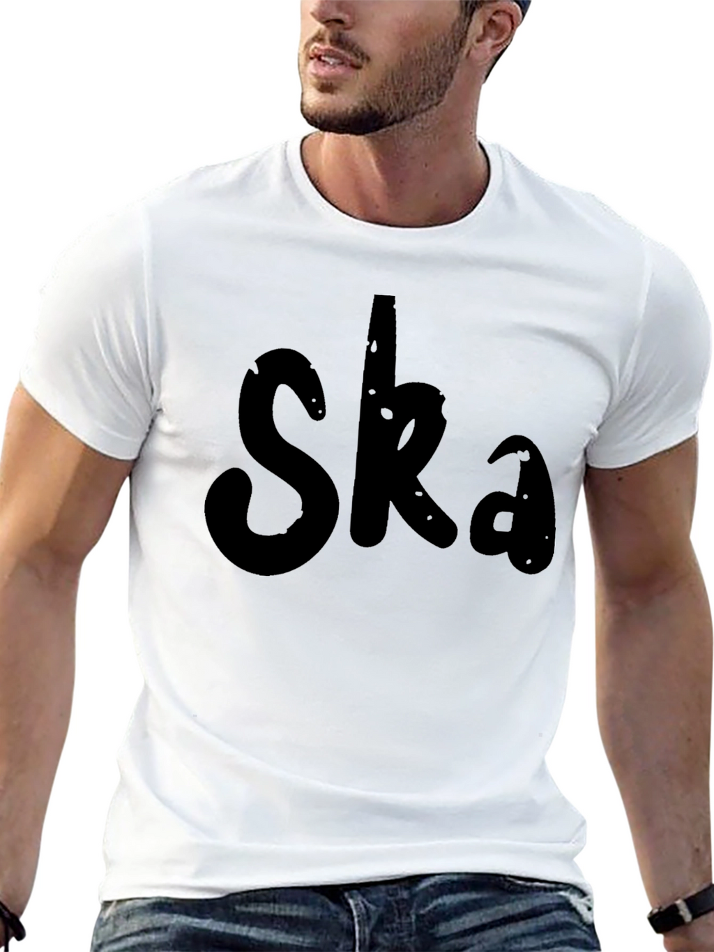 Ska Graphic Black T-Shirt