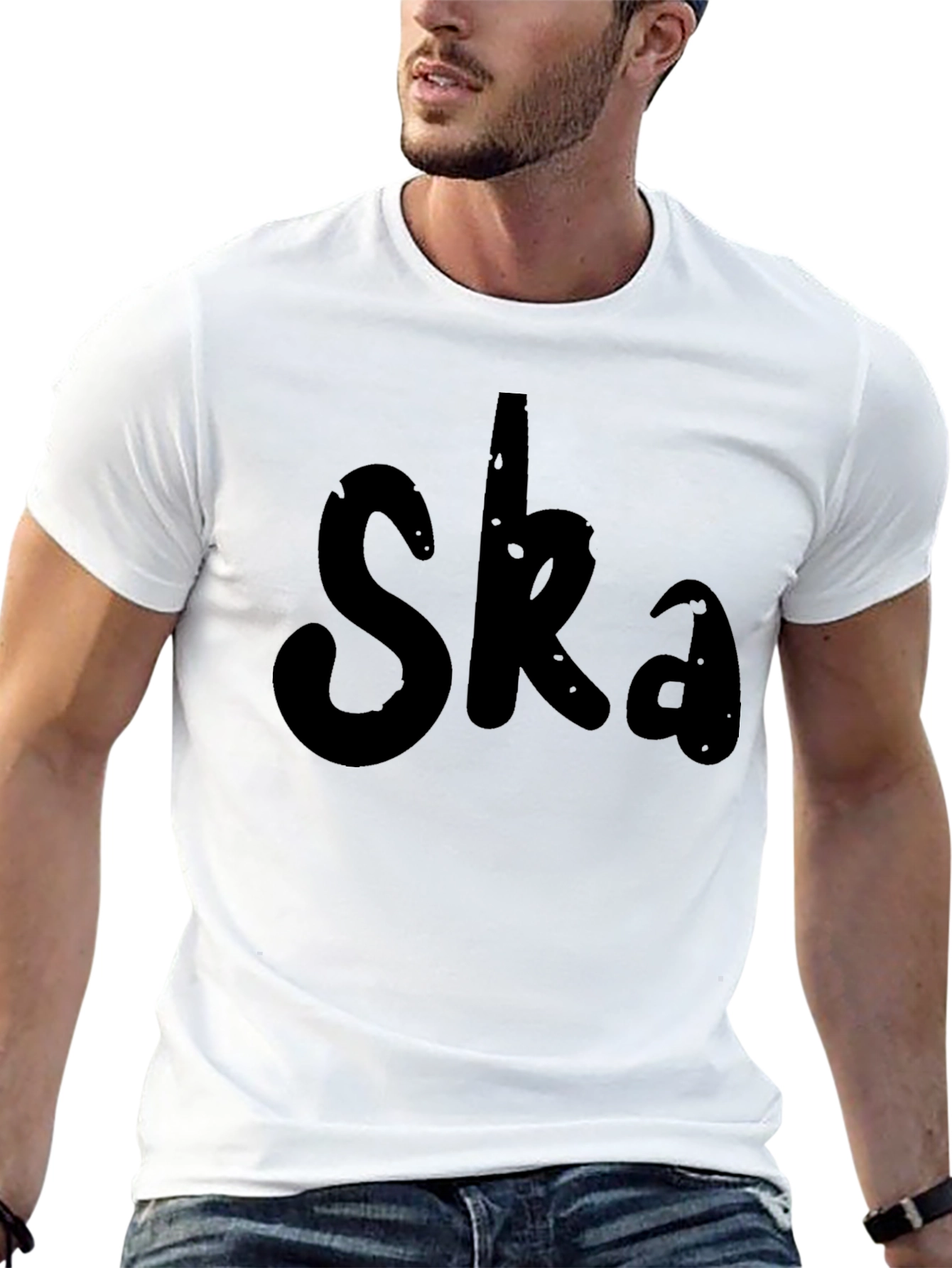 Ska Graphic Black T-Shirt