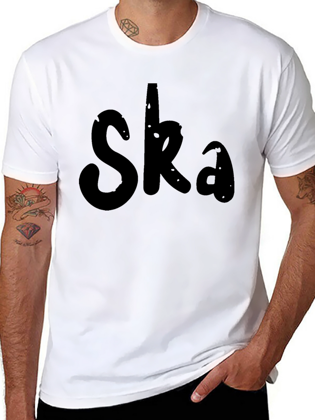 Ska Graphic Black T-Shirt