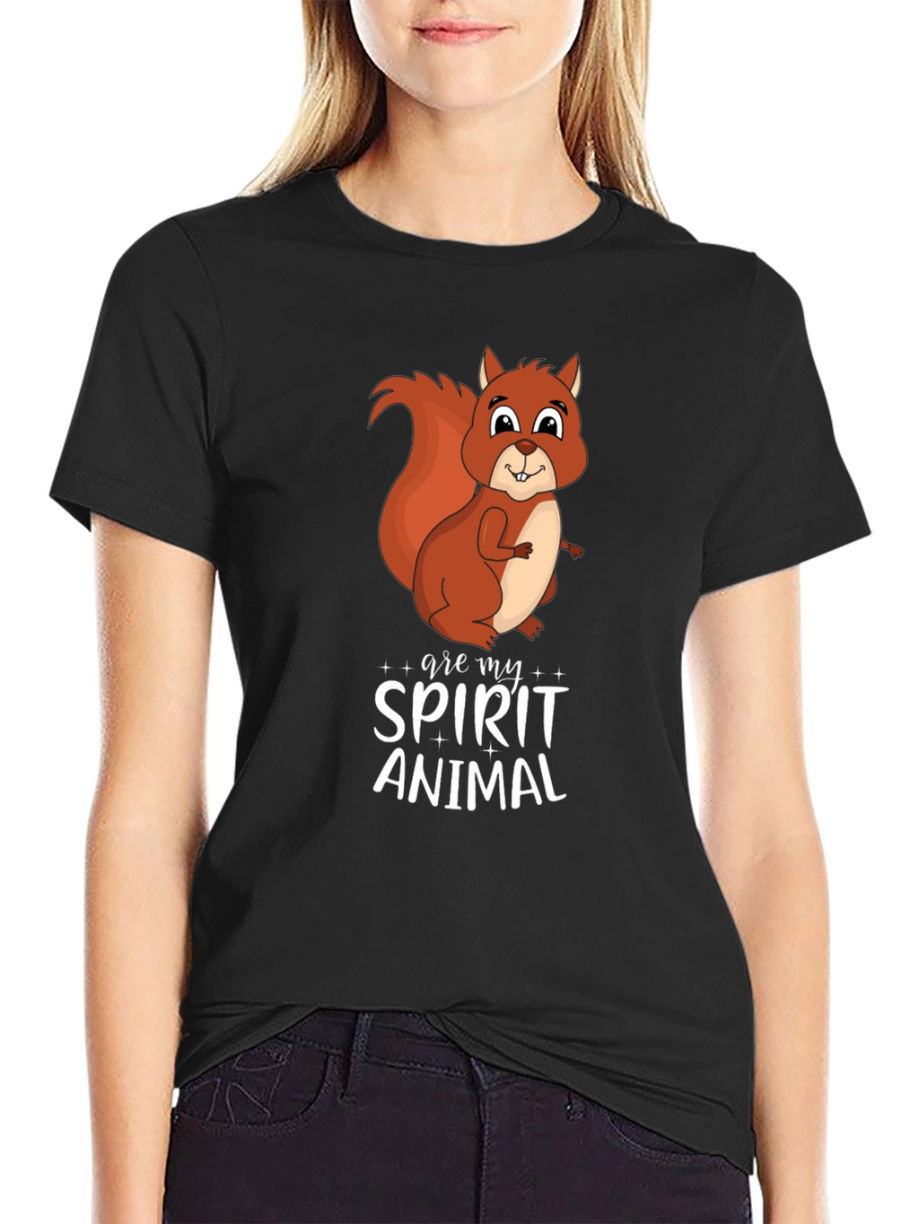 Squirrel Spirit Animal Graphic Tee