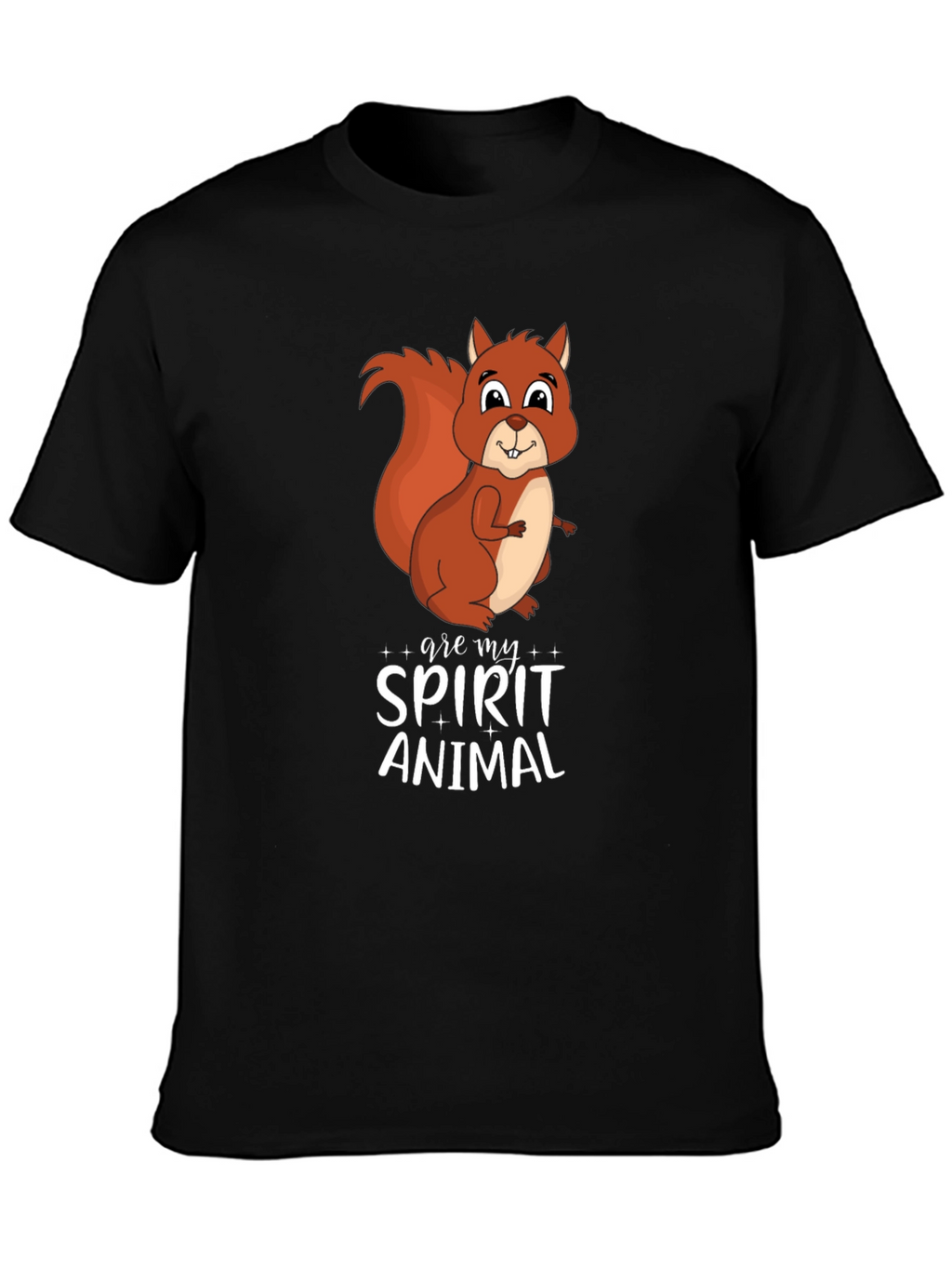Squirrel Spirit Animal Graphic Tee