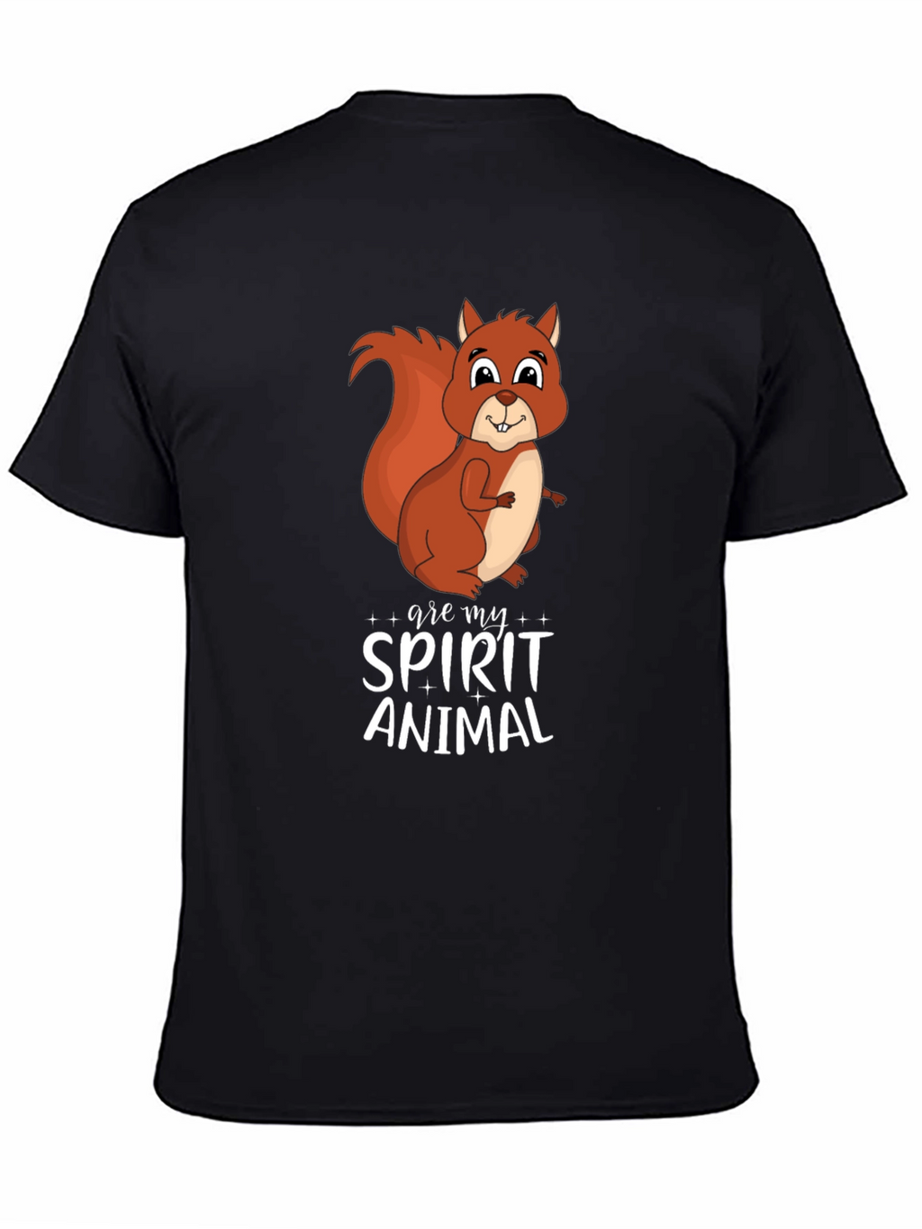 Squirrel Spirit Animal Graphic Tee