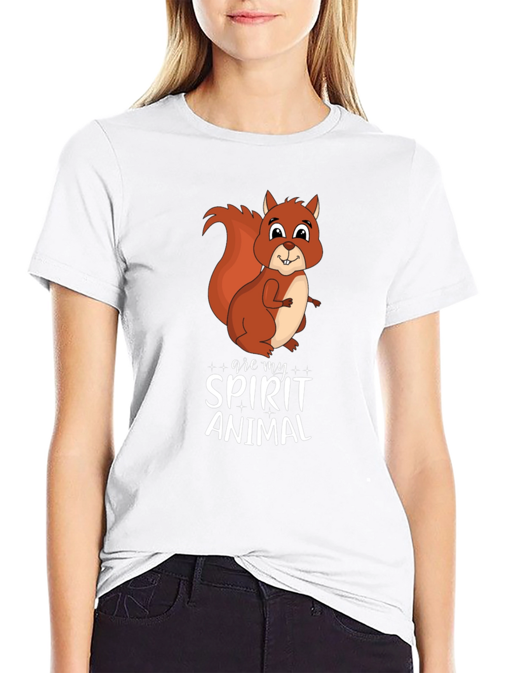 Squirrel Spirit Animal Graphic Tee