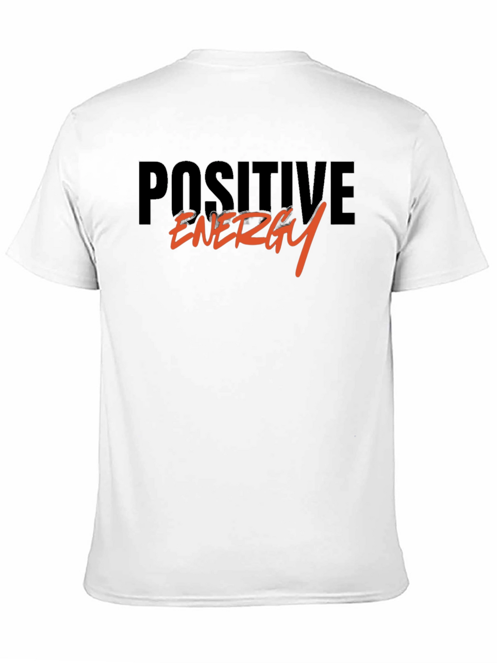 Positive Energy Graphic Black T-Shirt