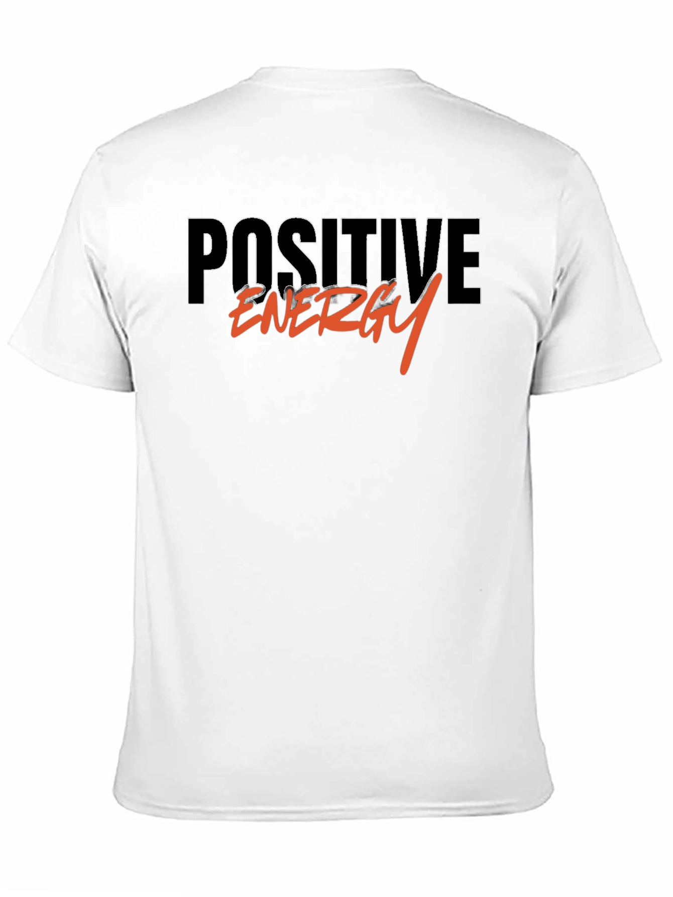 Positive Energy Graphic Black T-Shirt