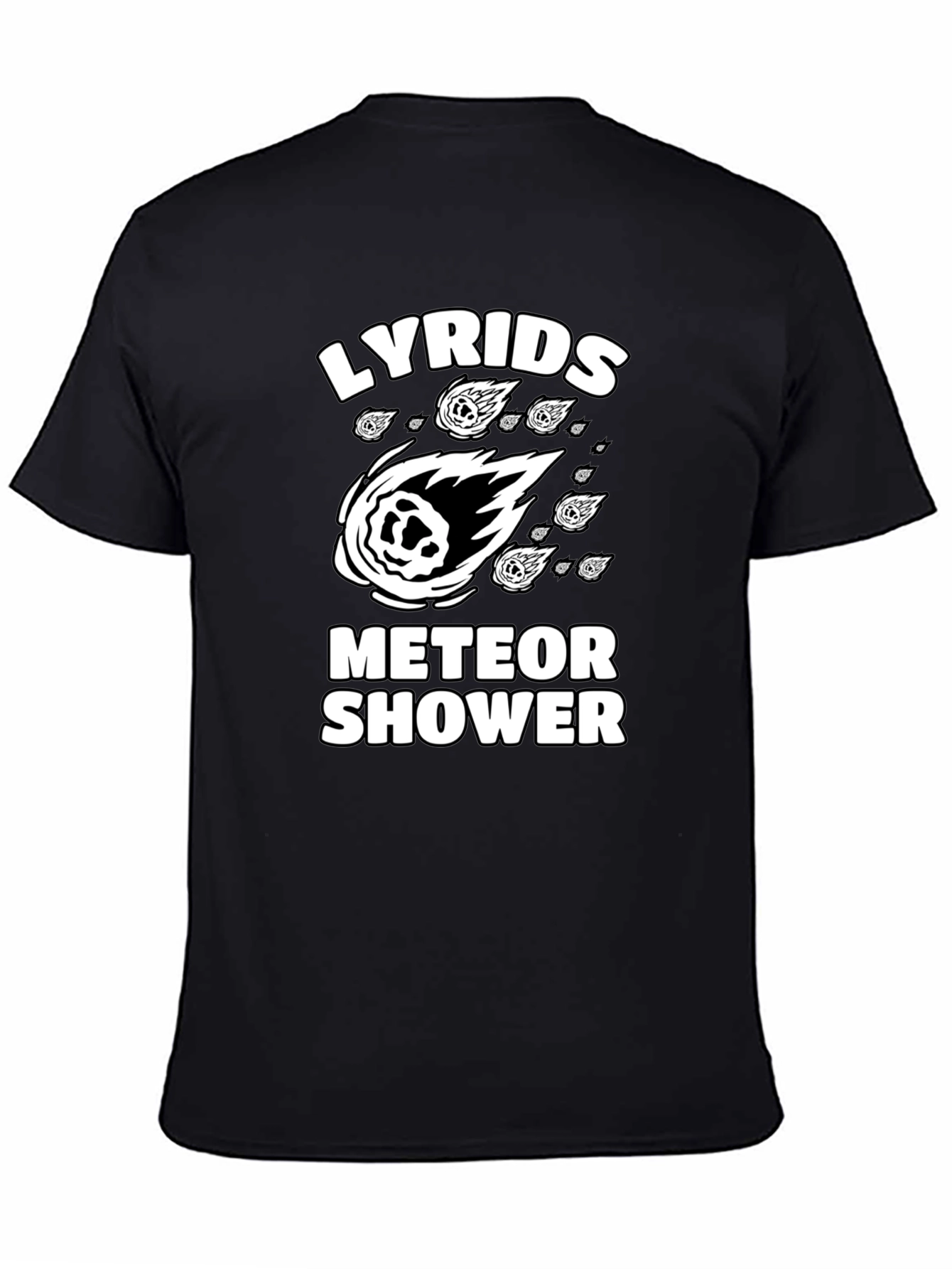 Lyrids Meteor Shower Graphic T-Shirt
