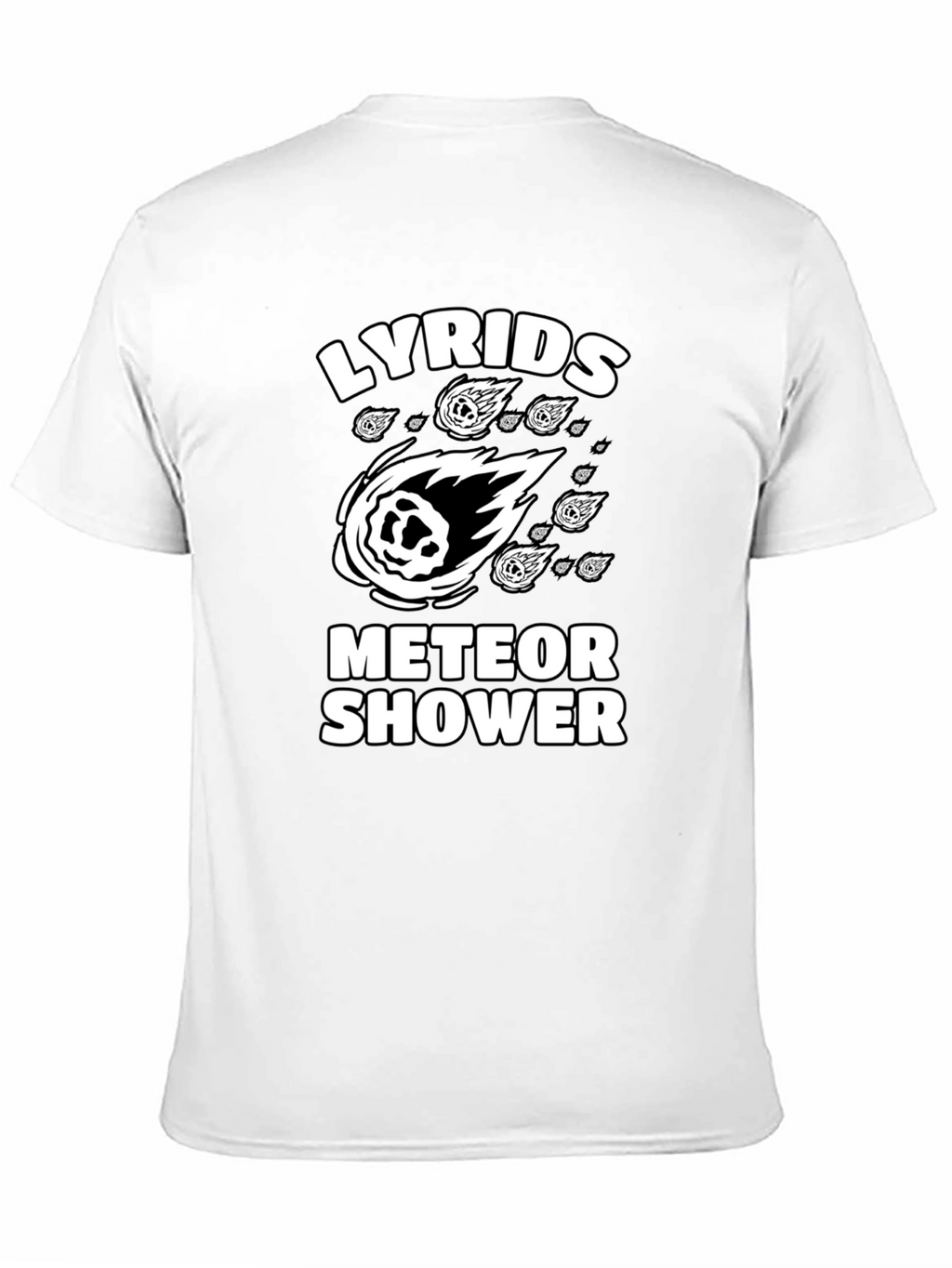 Lyrids Meteor Shower Graphic T-Shirt